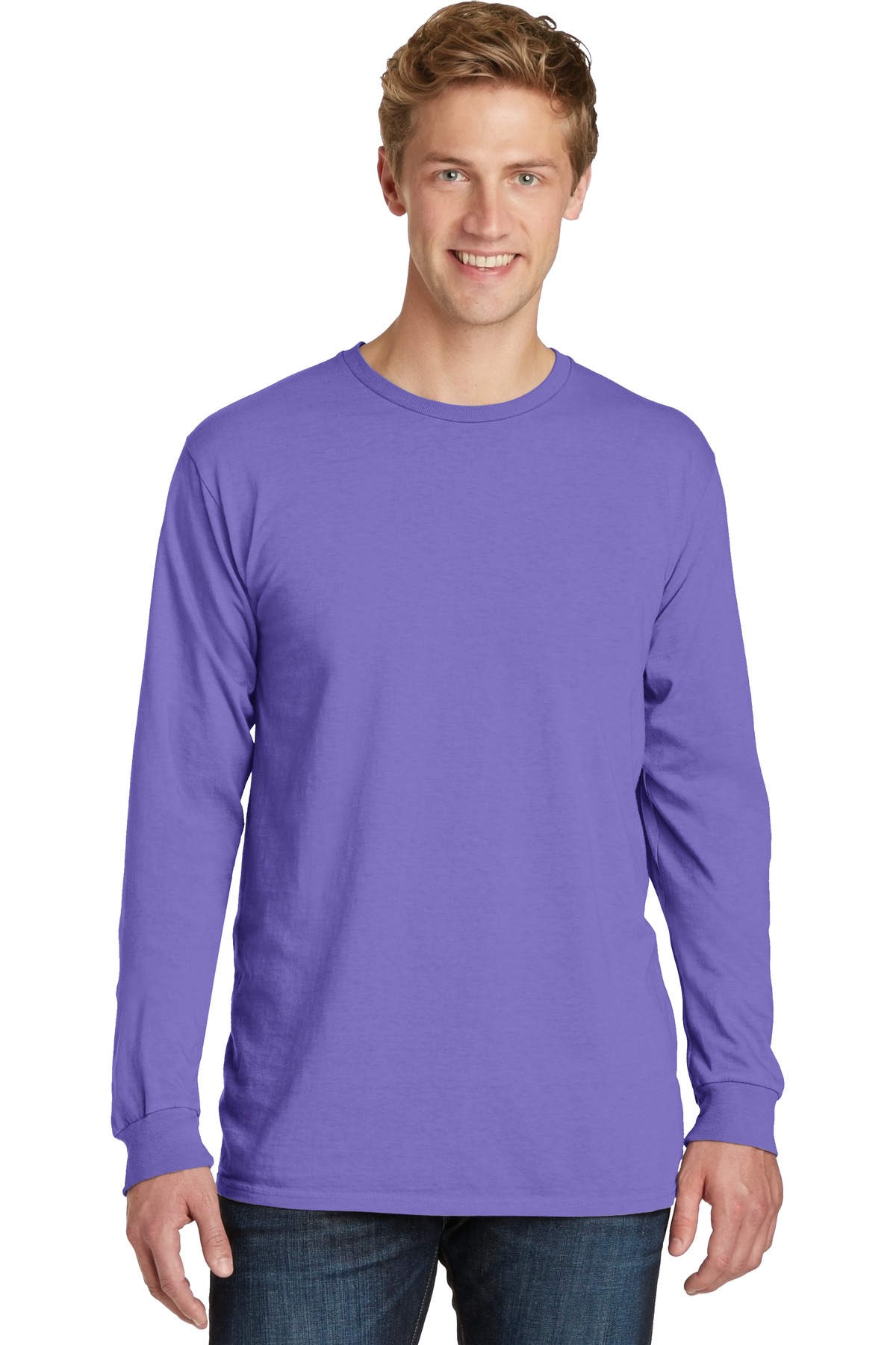 Beach Wash Garment-Dyed Long Sleeve Tee