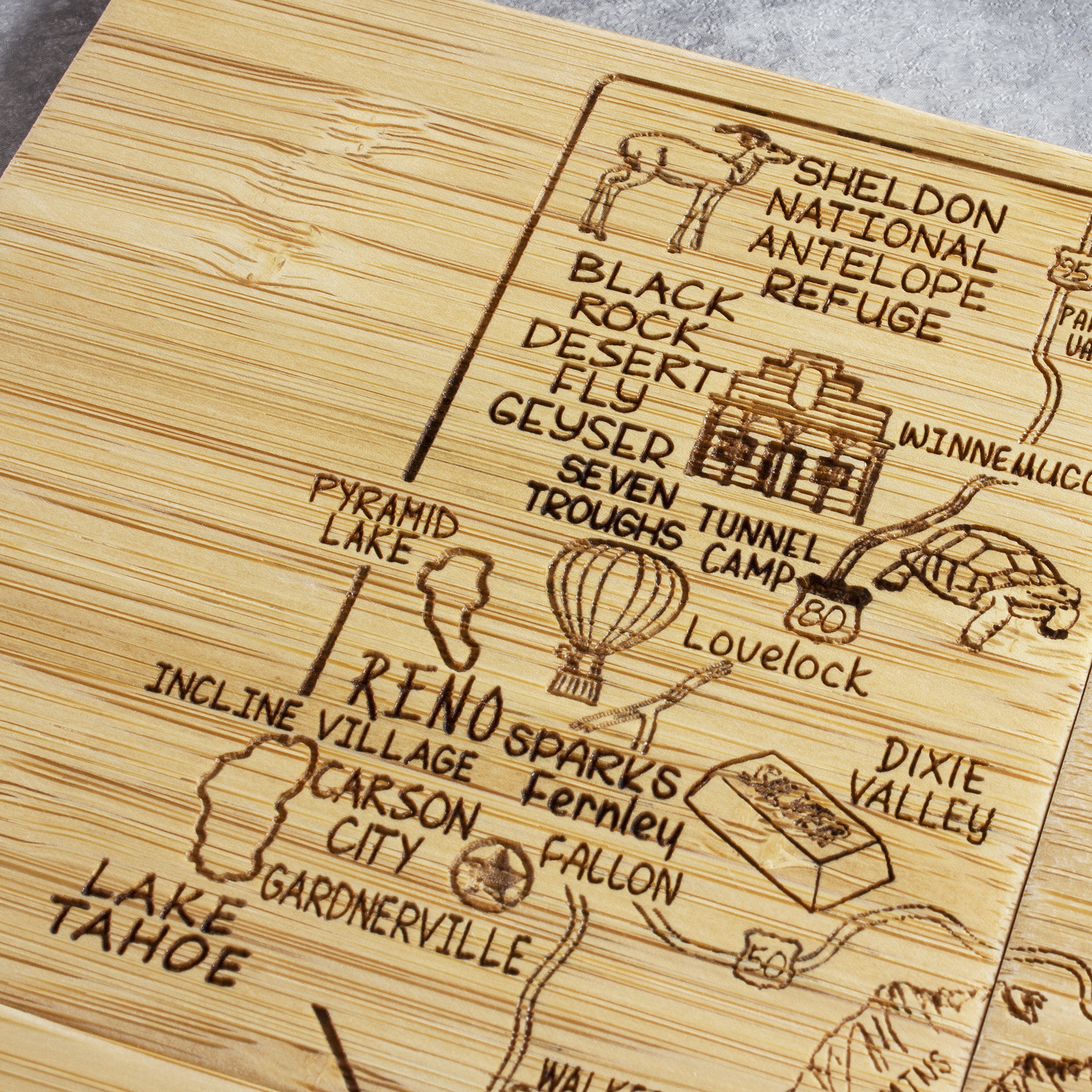 Nevada Puzzle Coaster Set 8