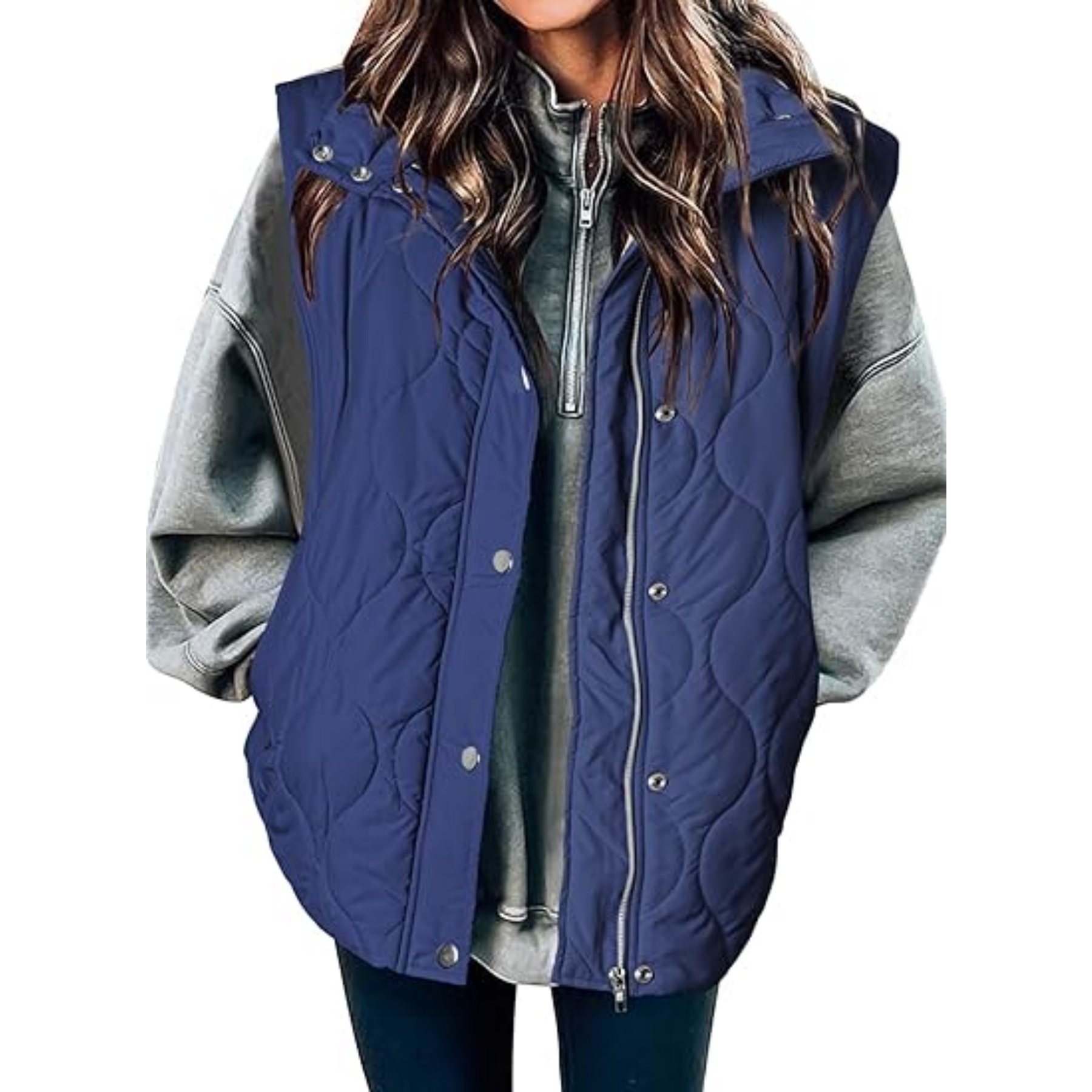 Women Lightweight Quilted Vest 2