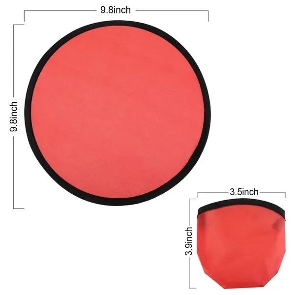 Portable Flying Disc Fan with Foldable Design and Carry Bag 4