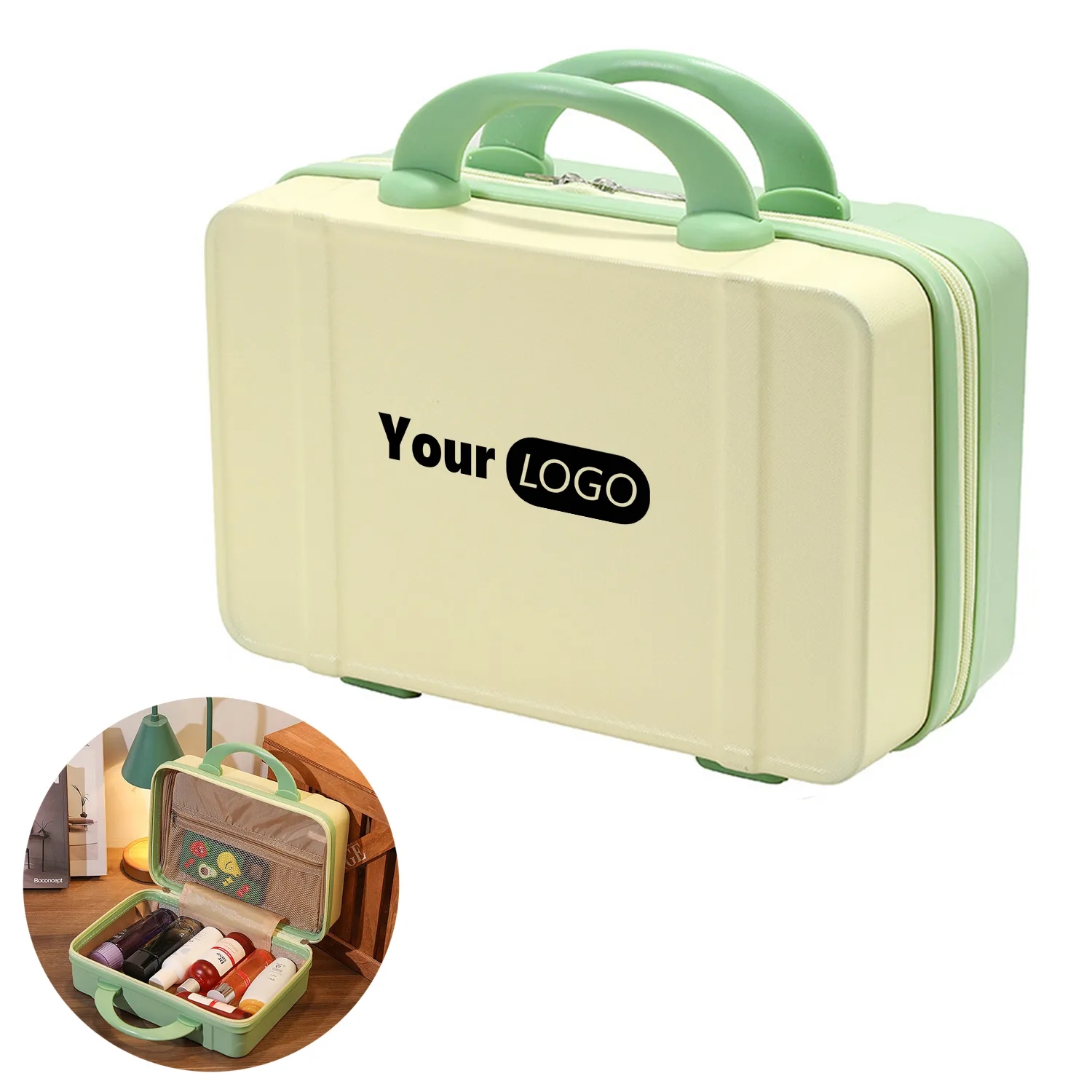 Makeup Case with Dividers Organizer Bag 2