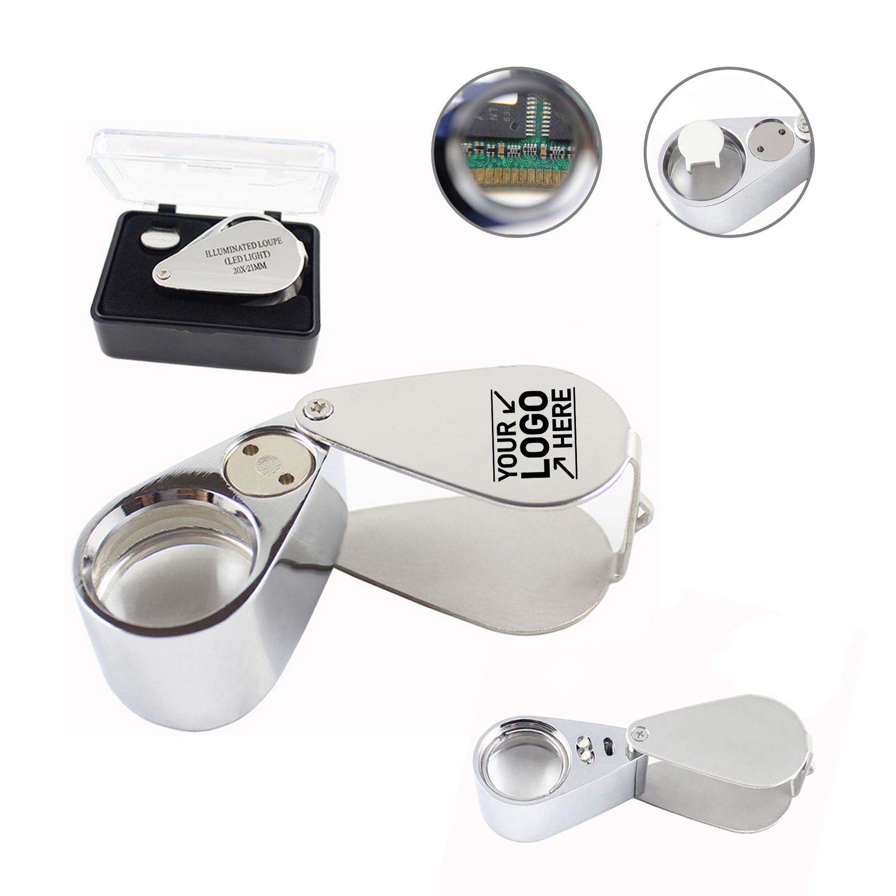 30X Full Metal Jewelry Loop Magnifier 2