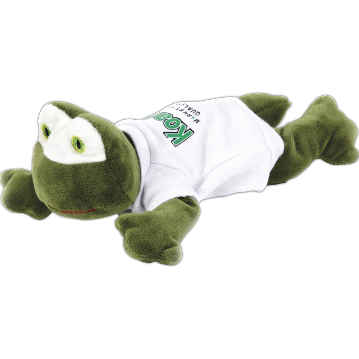 8" fun beanie and plush creatures- Frog 1