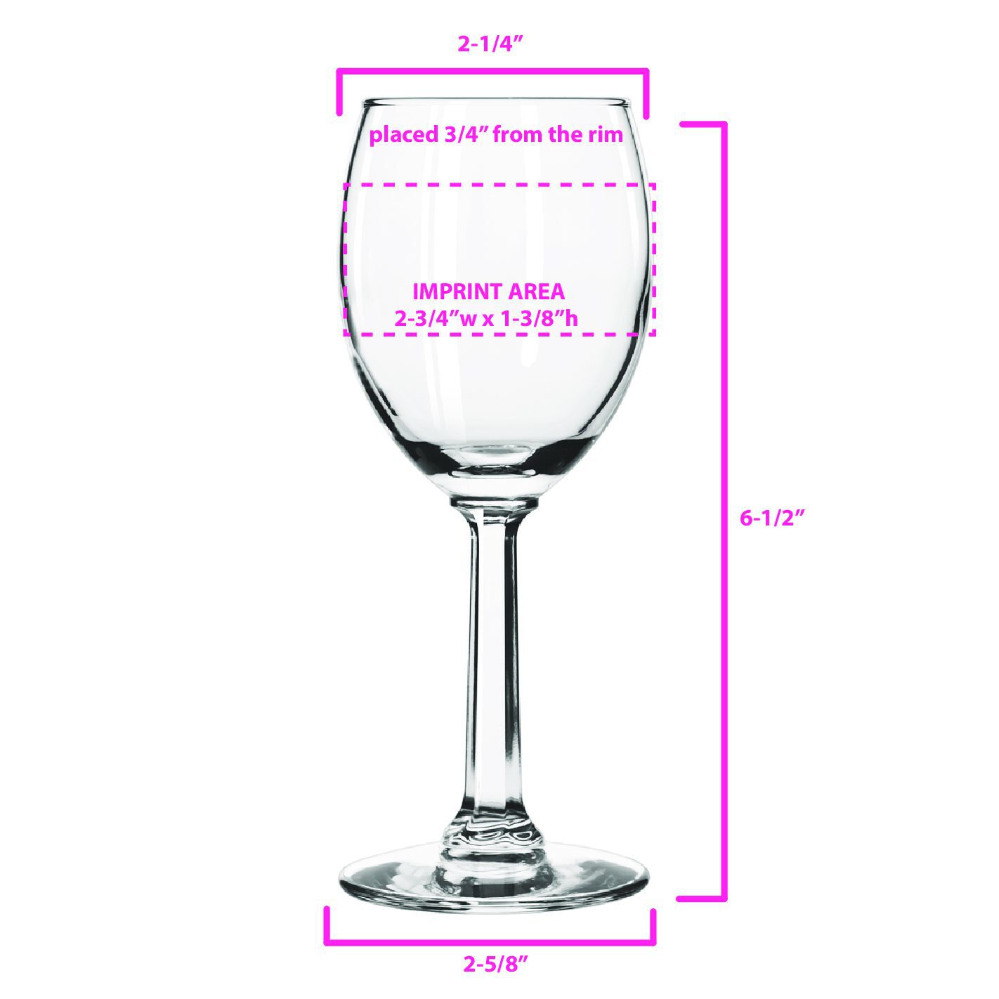 6.5 oz Libbey Napa Tall Wine 5