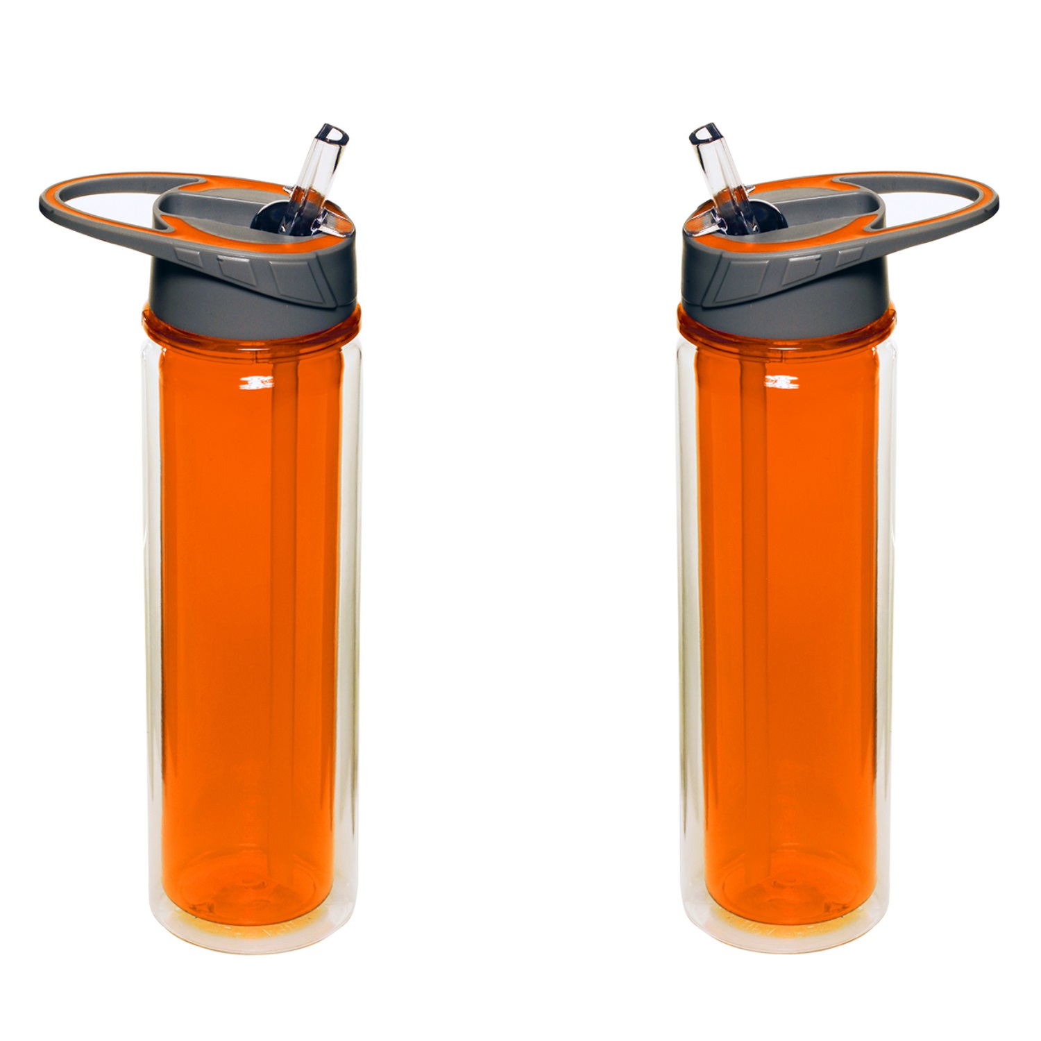Double Wall Sports Bottle with Straw, 19 oz. 6
