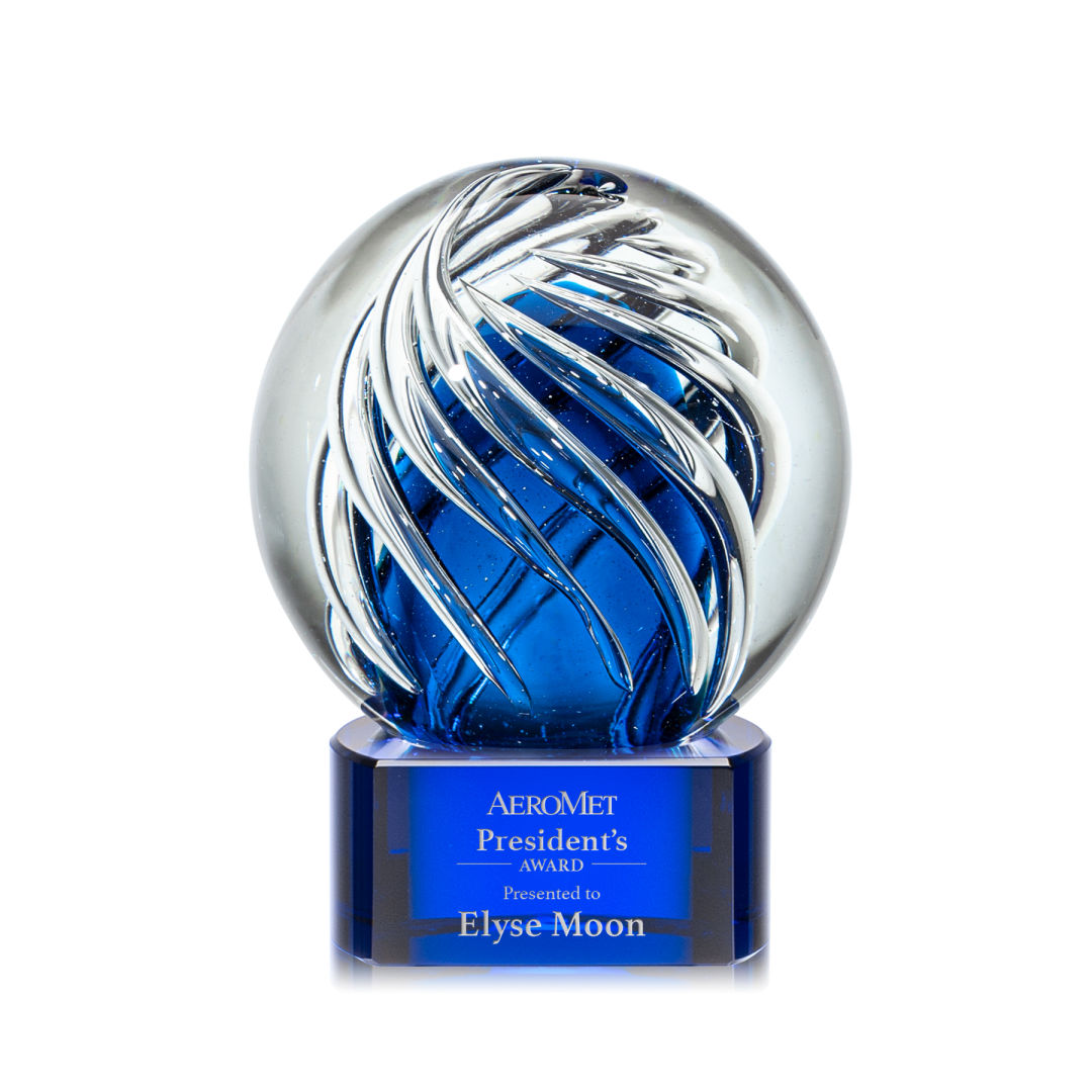 Genista Award on Paragon Base - Blue 5