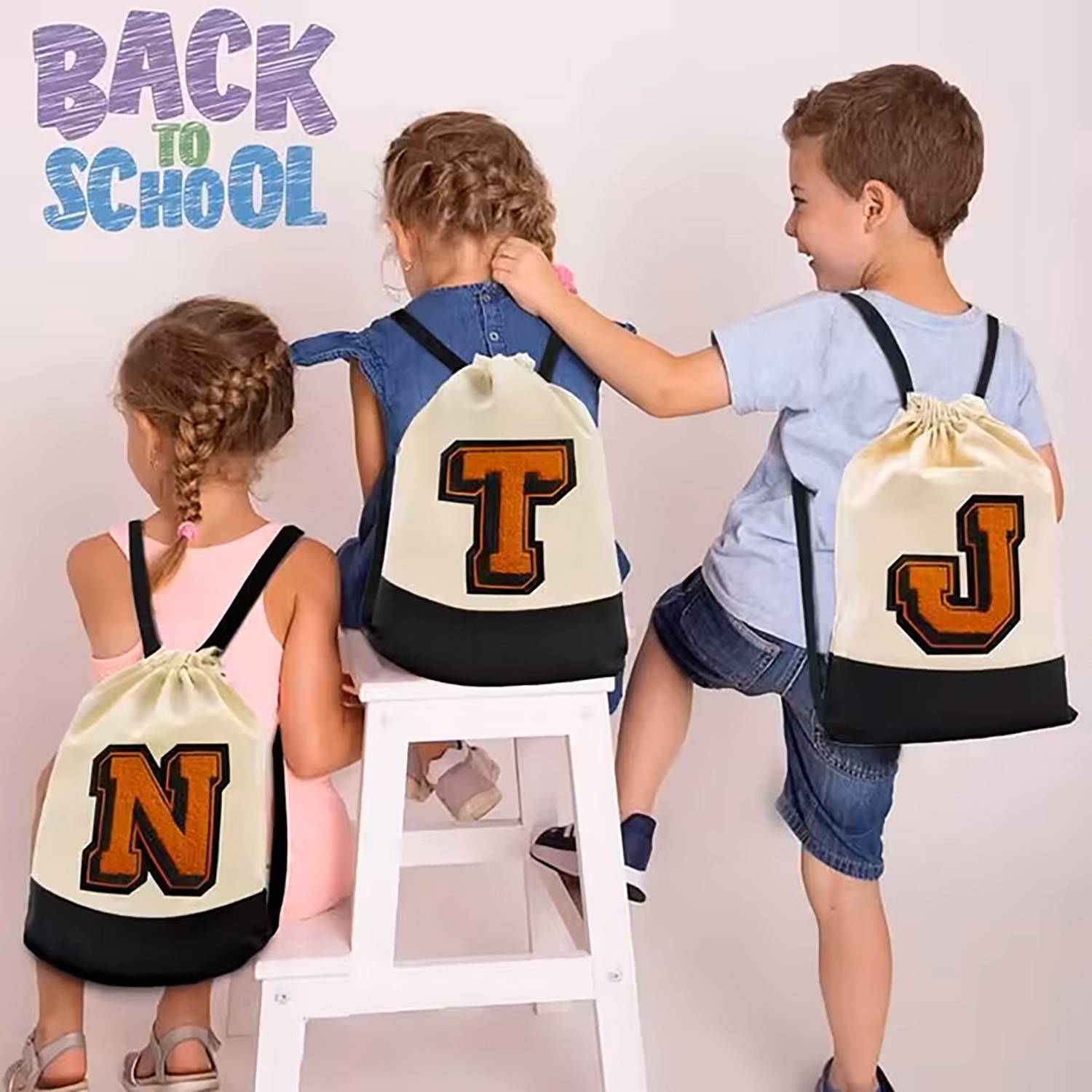 Canvas sports backpack in two colours 7