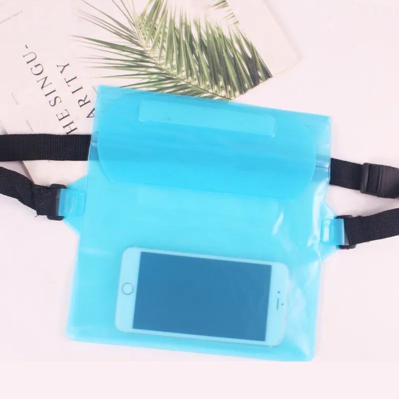 IPX8 Waterproof Phone Pouch with Waist Strap 7