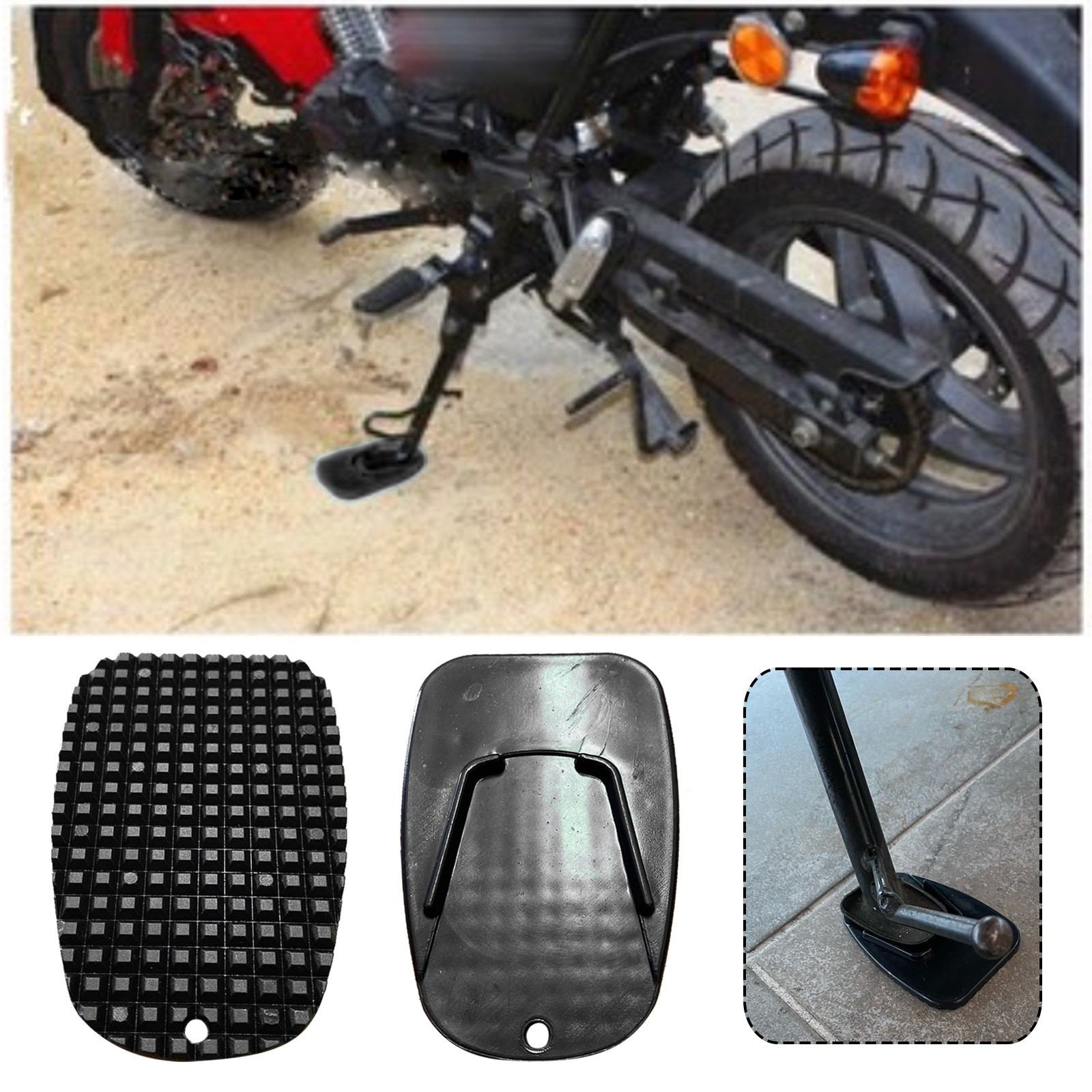 Motorcycle Kickstand Support Plate 2