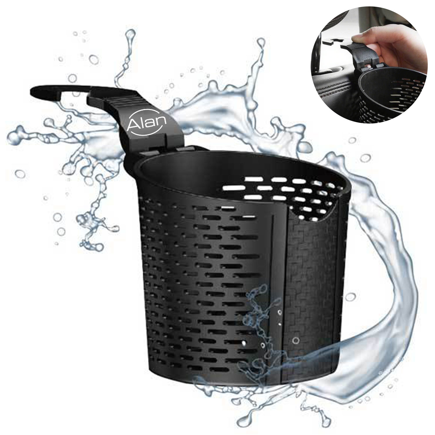 Portable TPR Car Seat Cup Holder 1