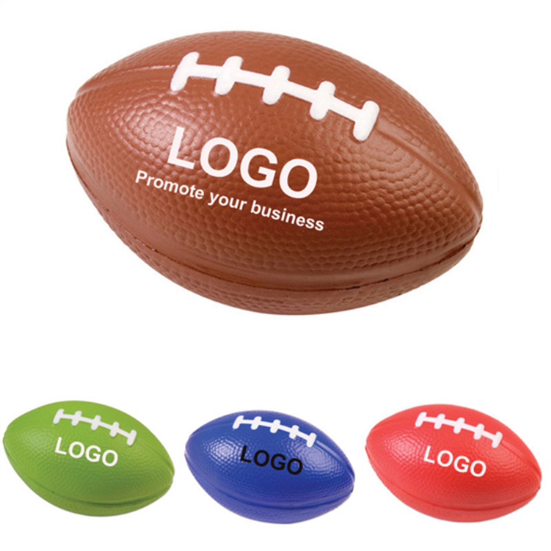 PU Foam Rugby Anti Stress Ball 4