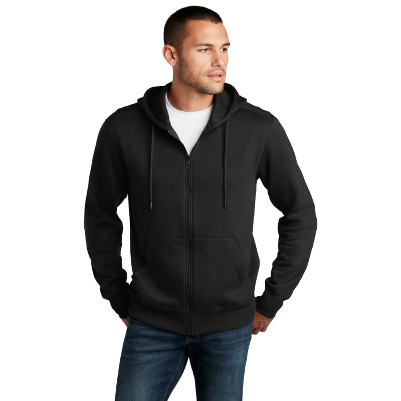 District Perfect Weight Fleece Full-Zip Hoodie 32