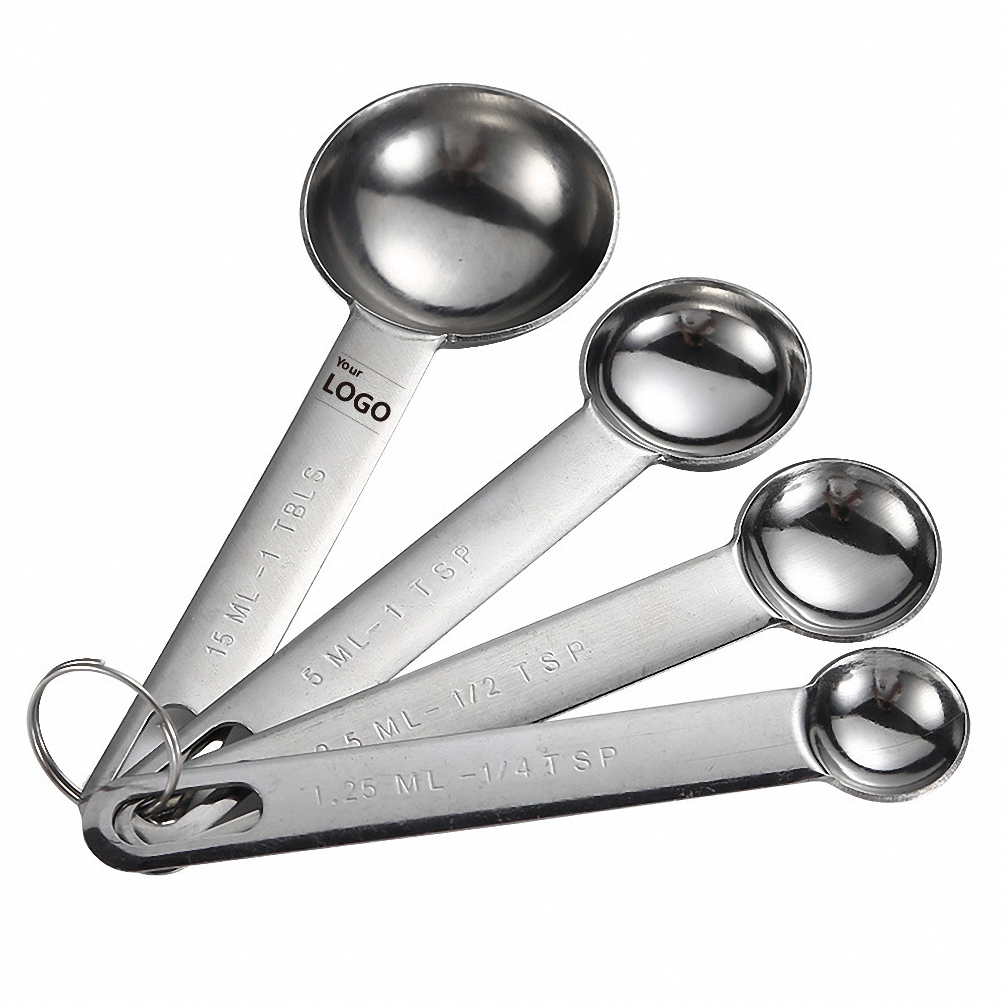 Premium Stainless Steel Measuring Spoons Set 5