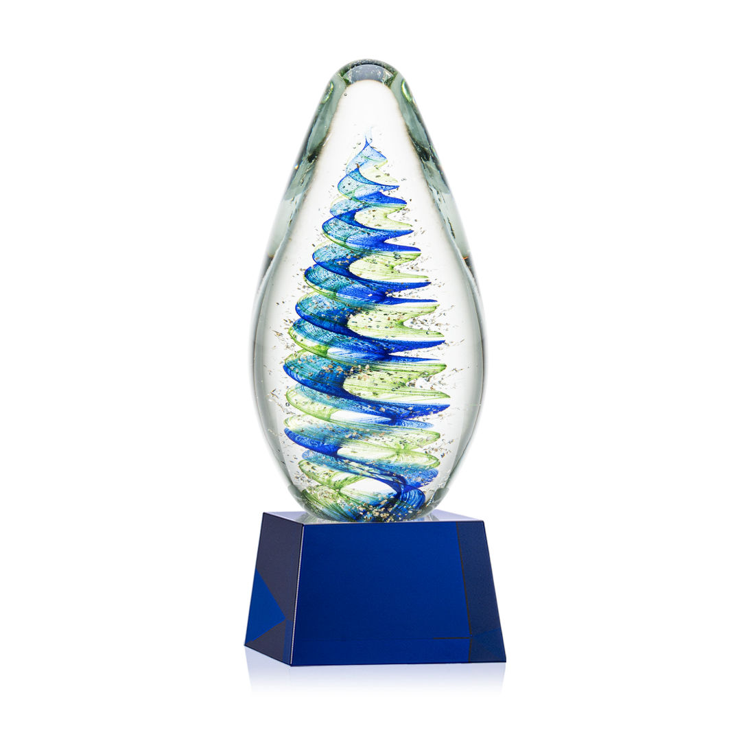 Jezebel Award on Robson Base - Blue 2