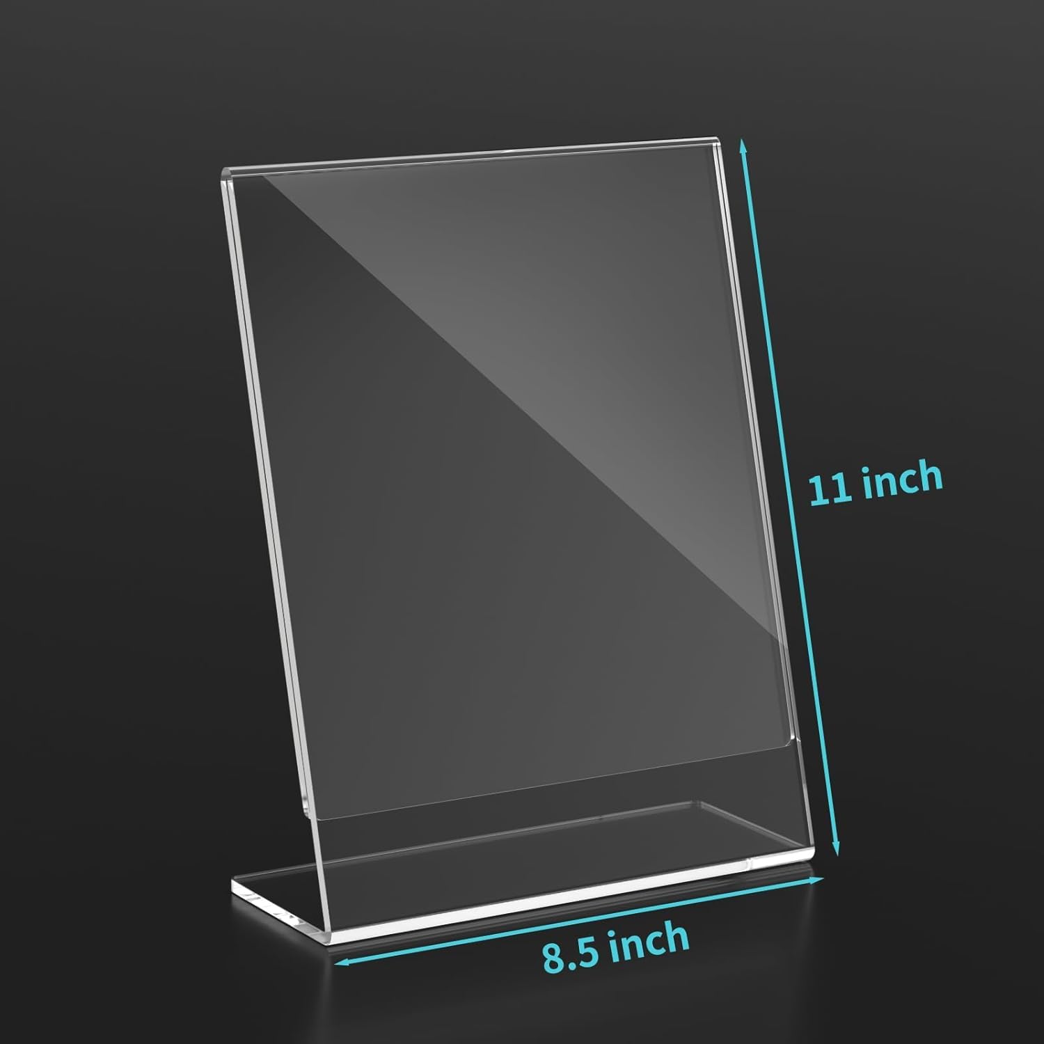 Acrylic Slant Sign Holder 3