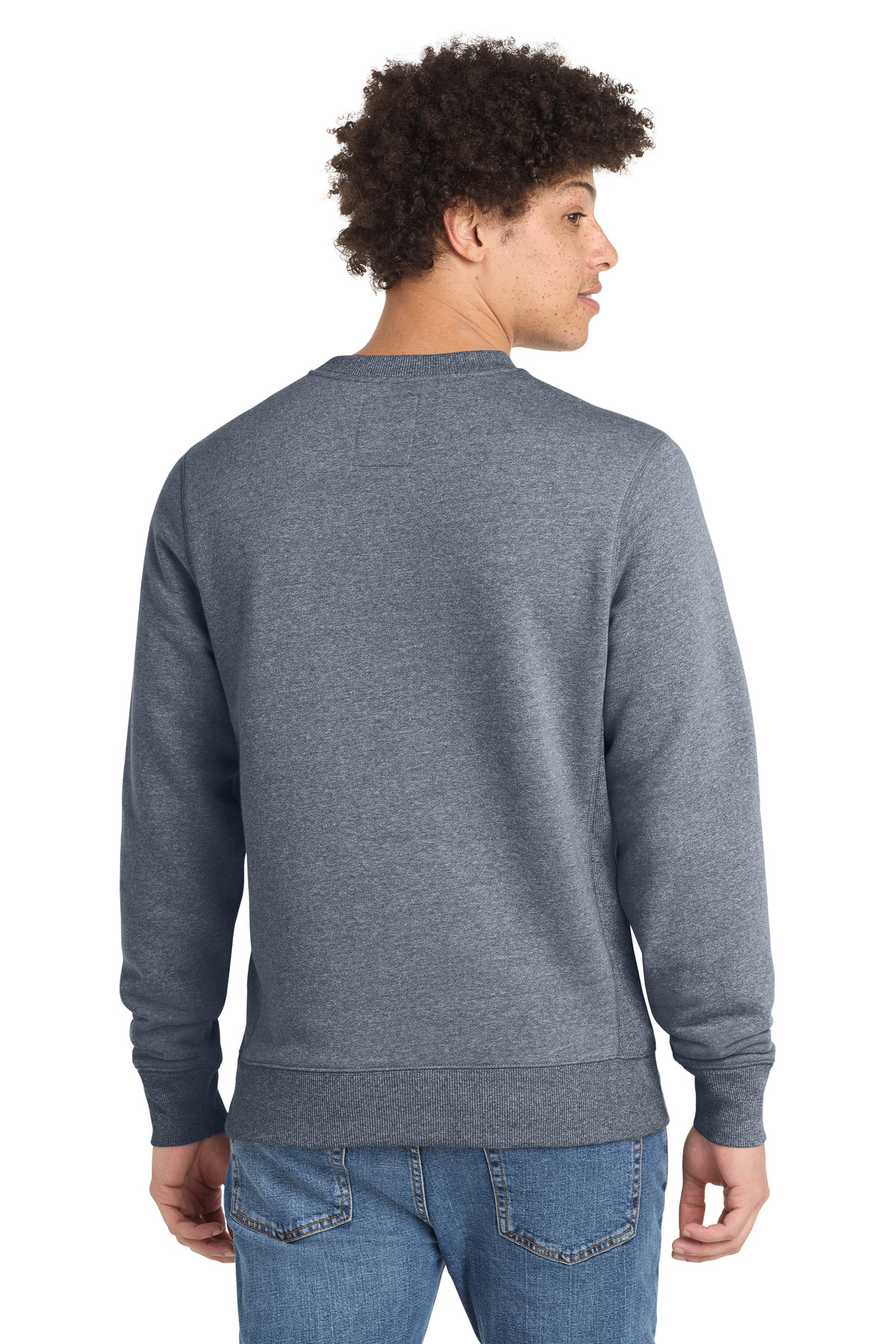 New Era French Terry Crew. NEA501, custom hoodie or sweatshirt with logo imprint 31