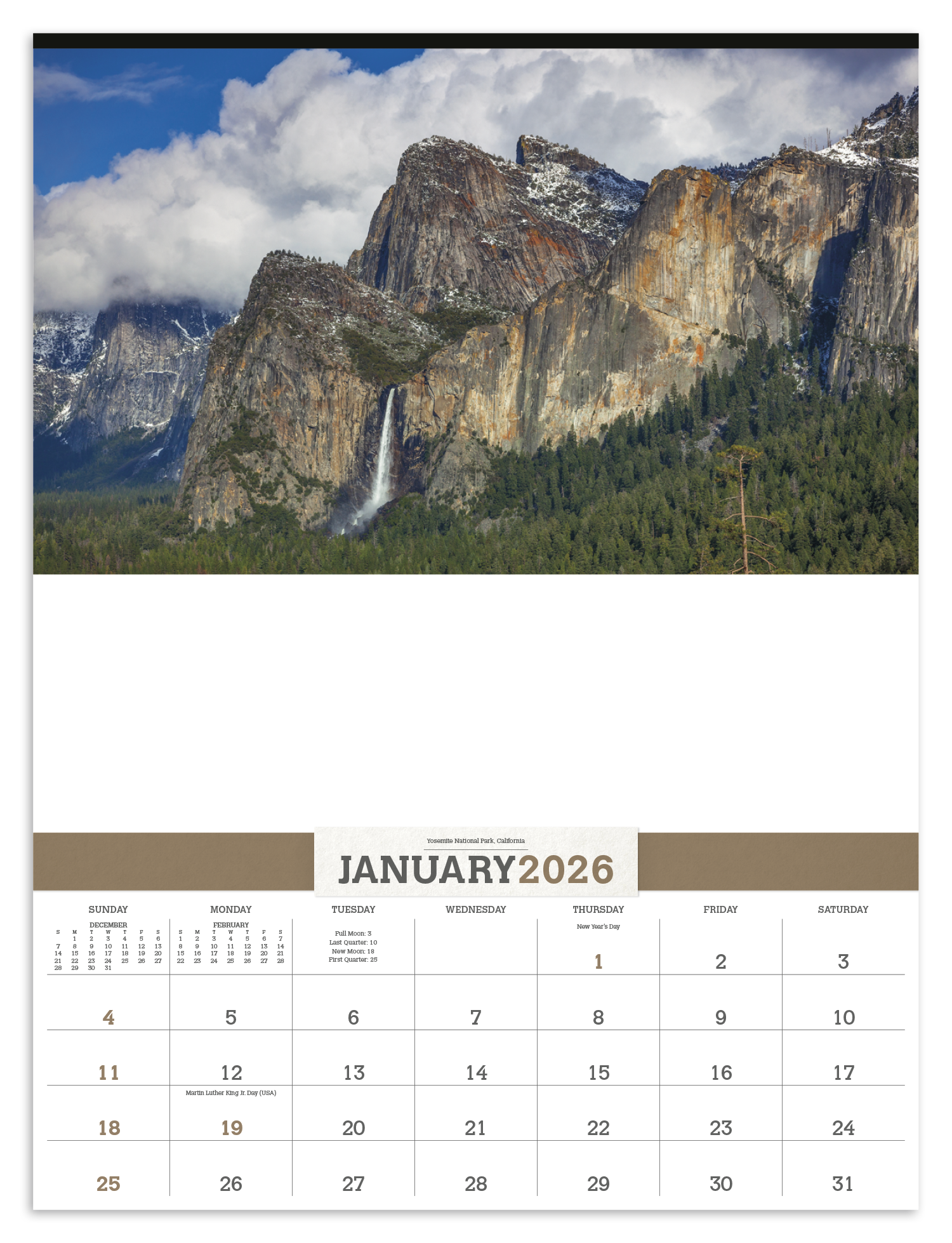 Triumph® Calendars American Splendor with Date Blocks Calendar 22