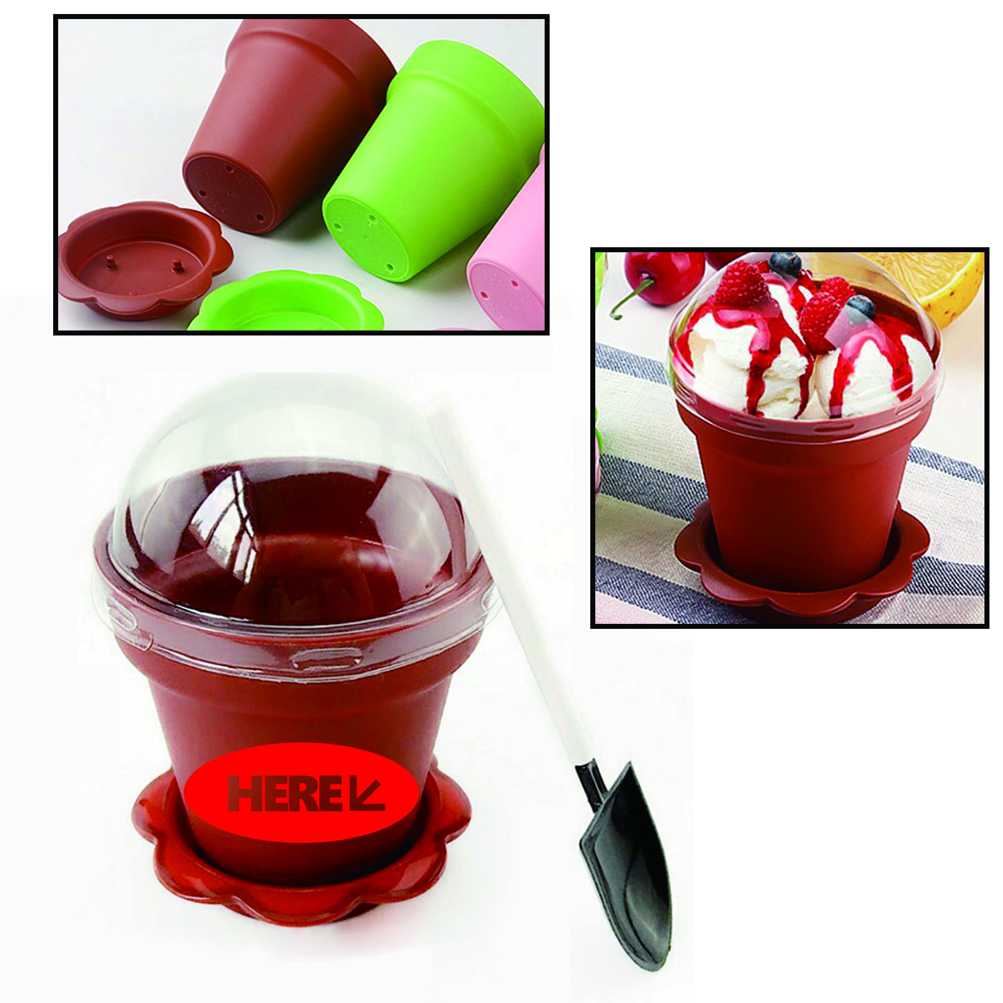 6 OZ Disposable Cake Cups 4