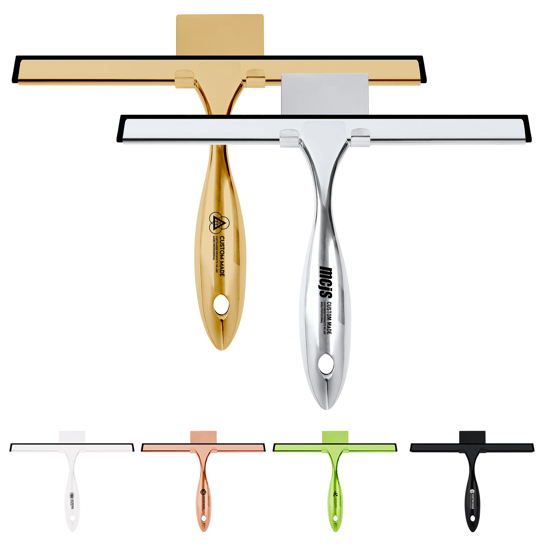 Stainless Steel Glass Squeegee 2