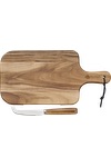 Niagara Cutlery™ Acacia Cheese Board Set 11
