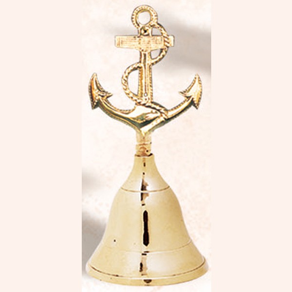 Solid Brass Anchor Bell 2