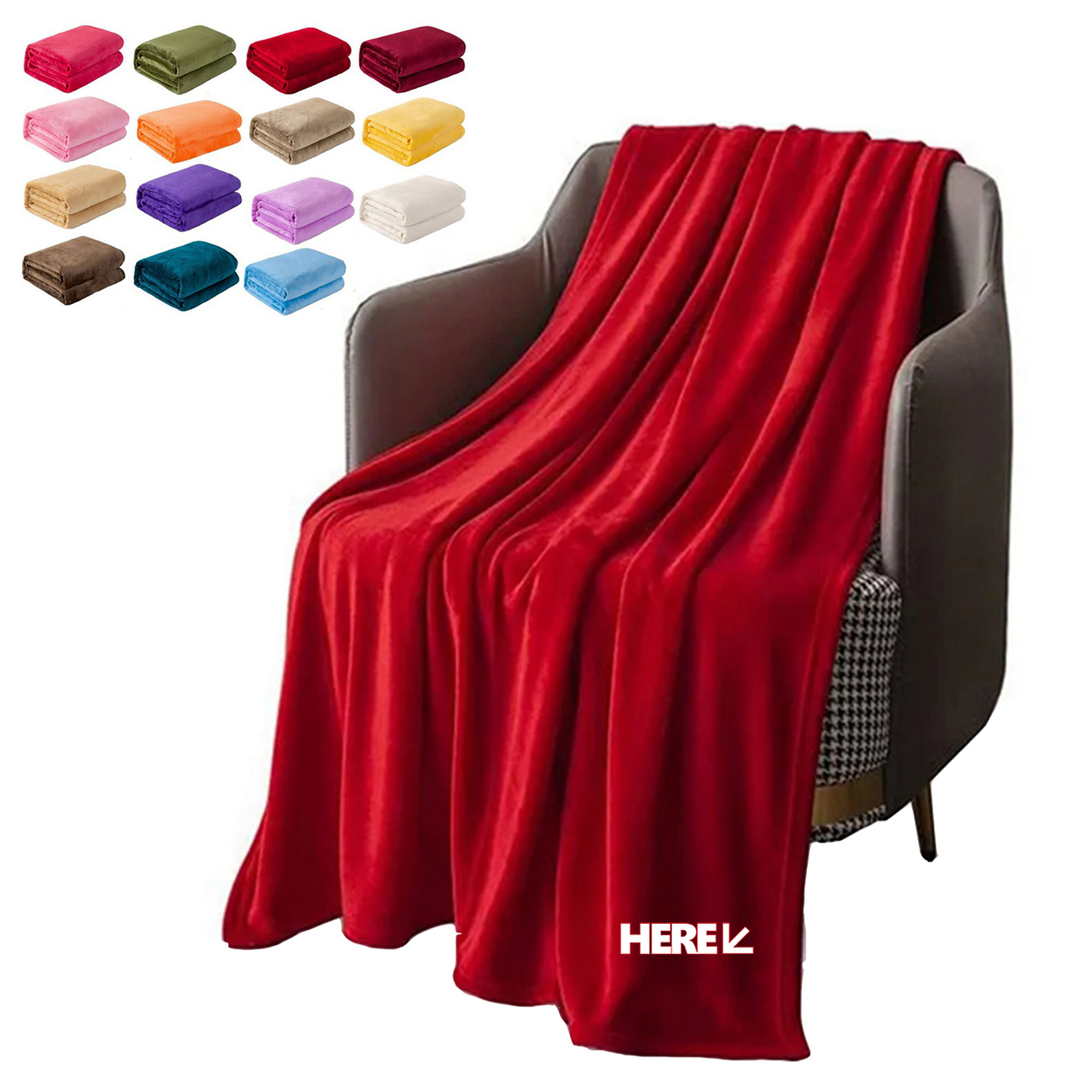 Flannel Throw Blanket 2