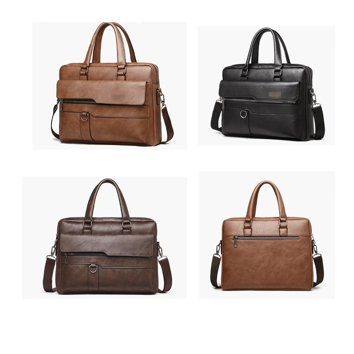 Waterproof Retro Business Travel Men's Handheld Briefcase 3