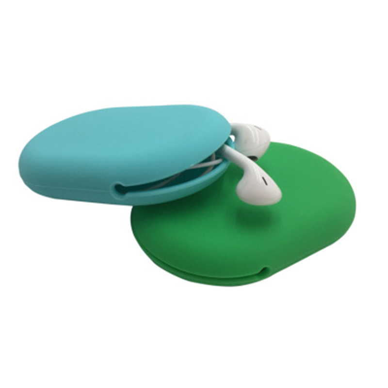 Portable PU Rectangle Earphone Organizer 5