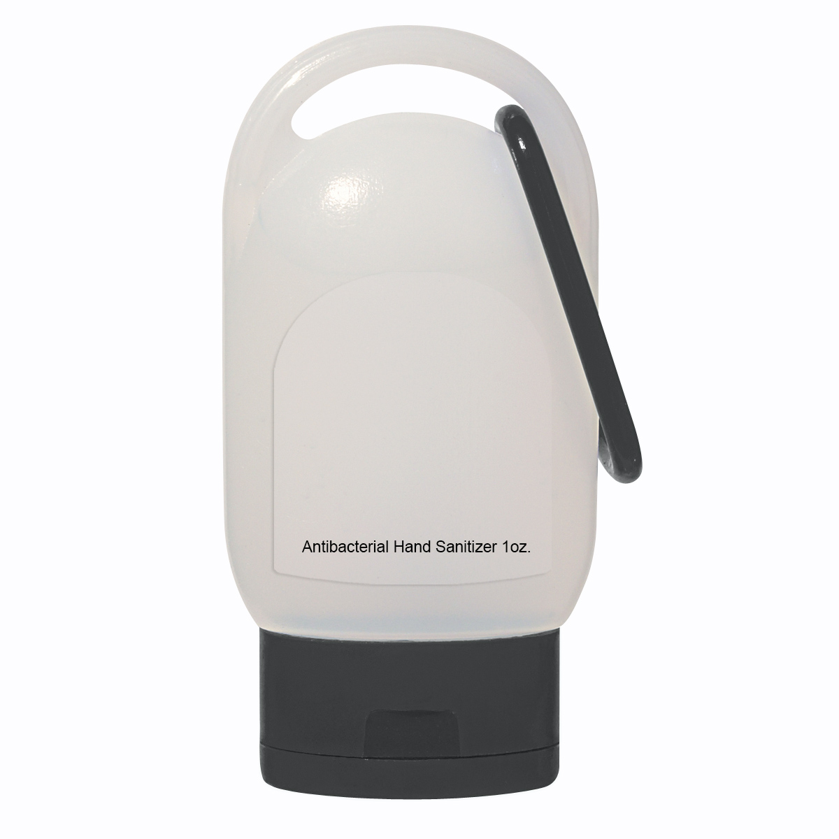 1 Oz. Hand Sanitizer With Carabiner 1