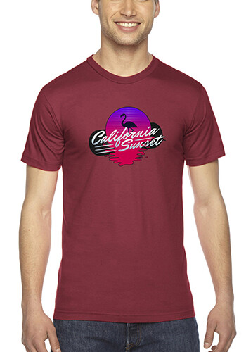American Apparel Fine Jersey Short Sleeve Tee