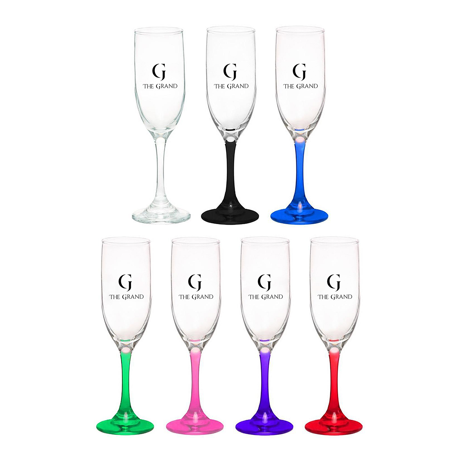 6.25 oz. Premiere Champagne Flutes 4