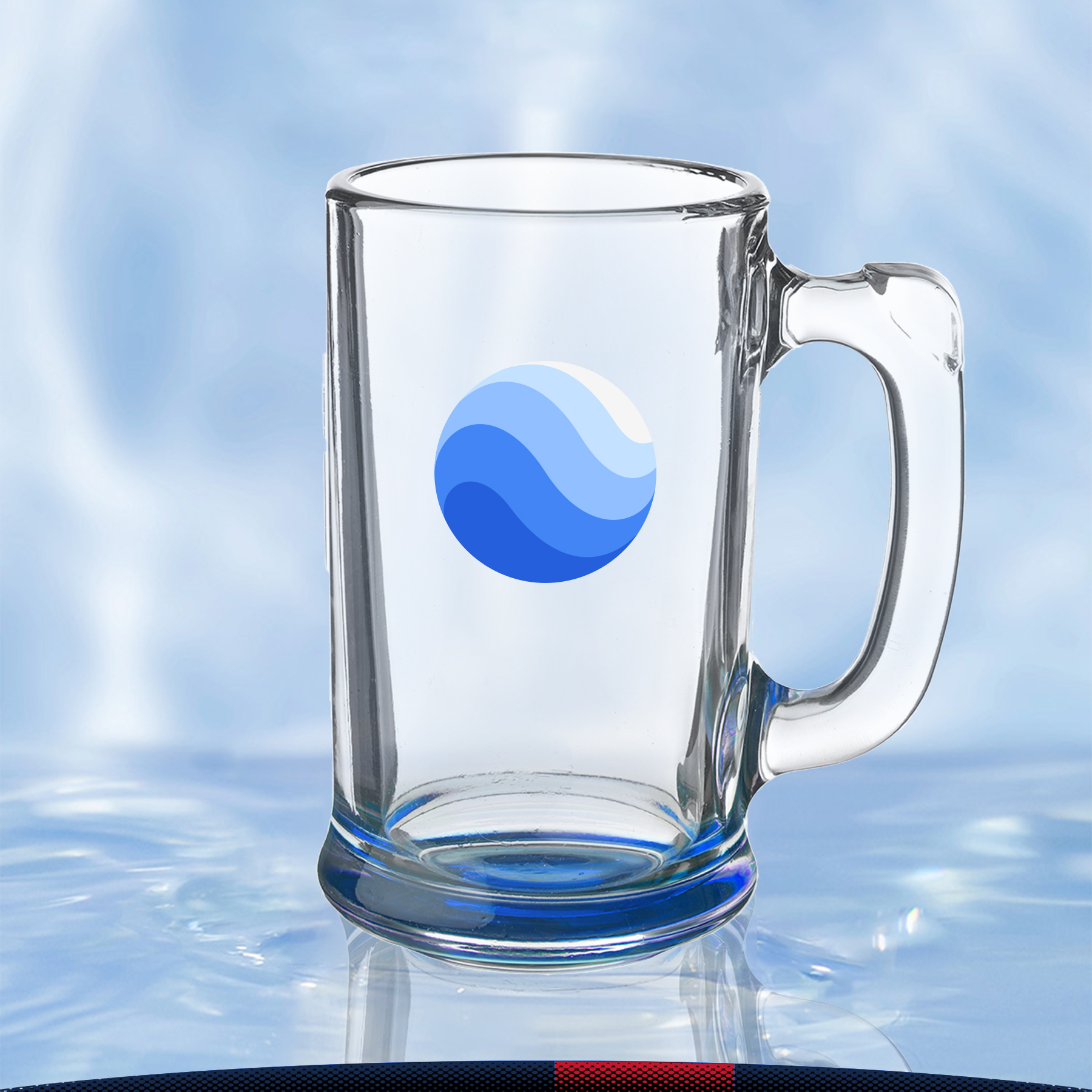 14 oz. Festival Glass Beer Mugs 10