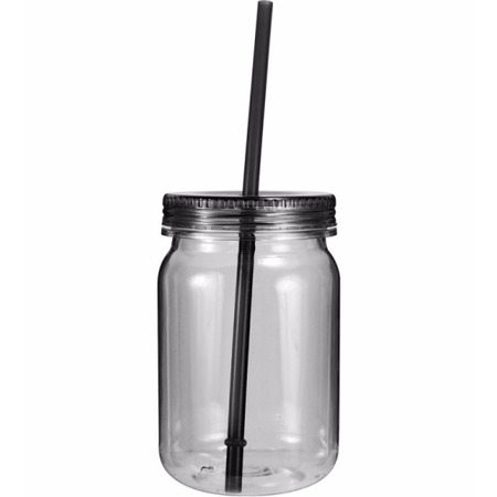 24 oz. Plastic Mason Jar 3