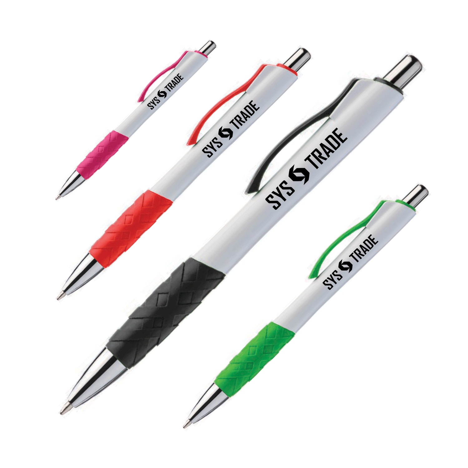 Weave Plastic Pen (Full Color Imprint) 3