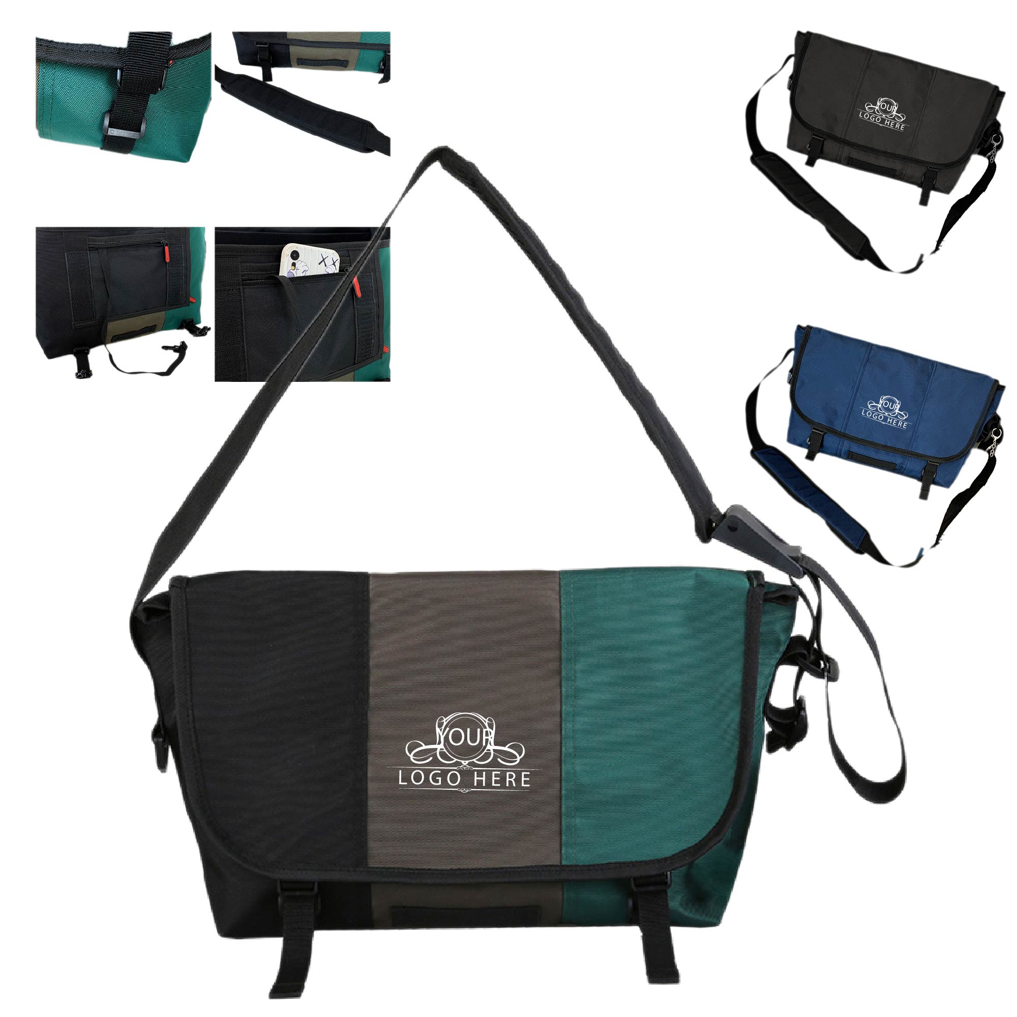 Crossbody Travel Messenger Bag 2