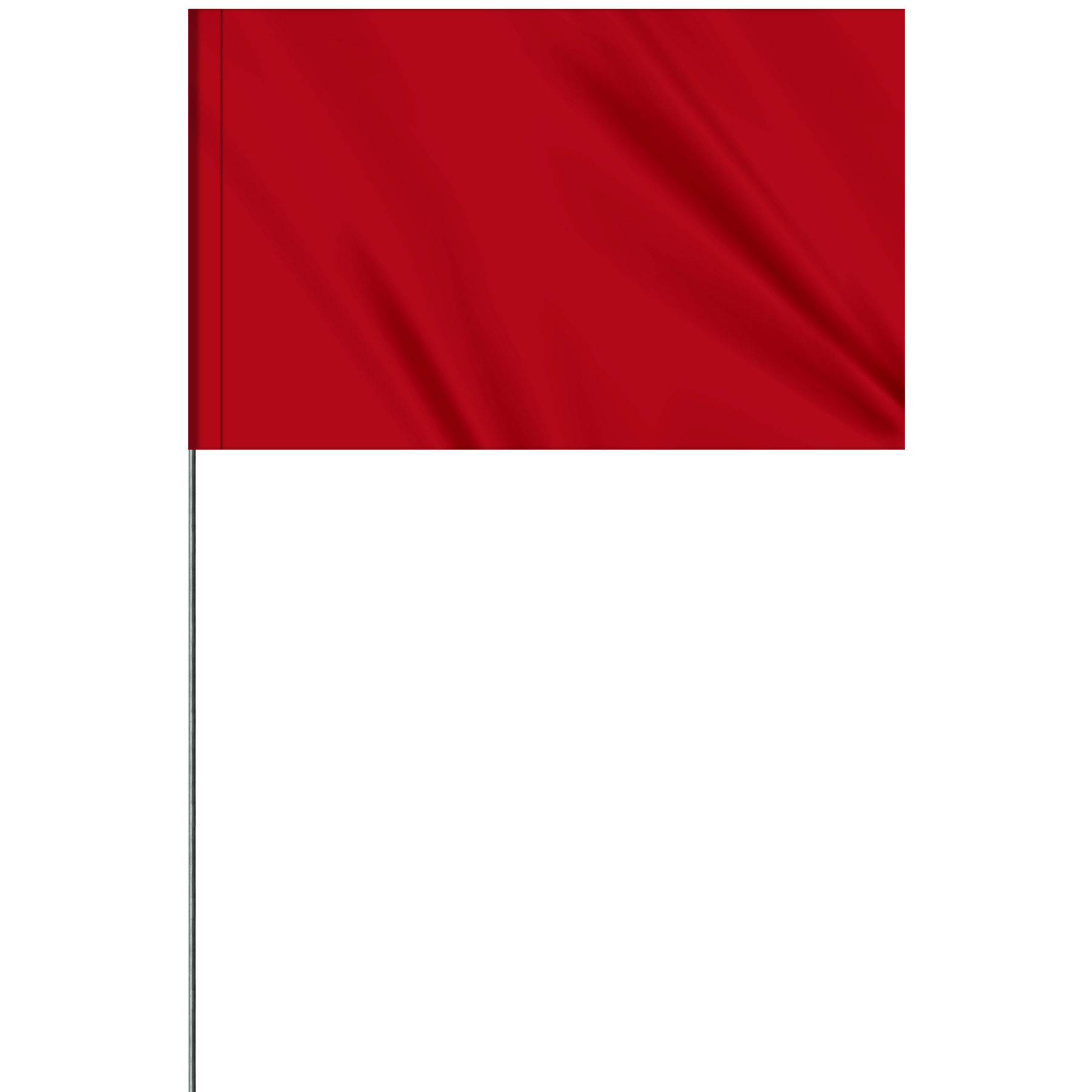 1-Color 5" x 8" Custom Vinyl Marking Flag with 36" Wire 14