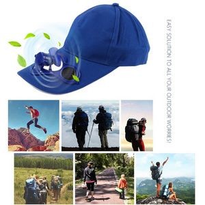 Solar Power Fan Cap Unisex Outdoor Fishing Baseball Cap 3
