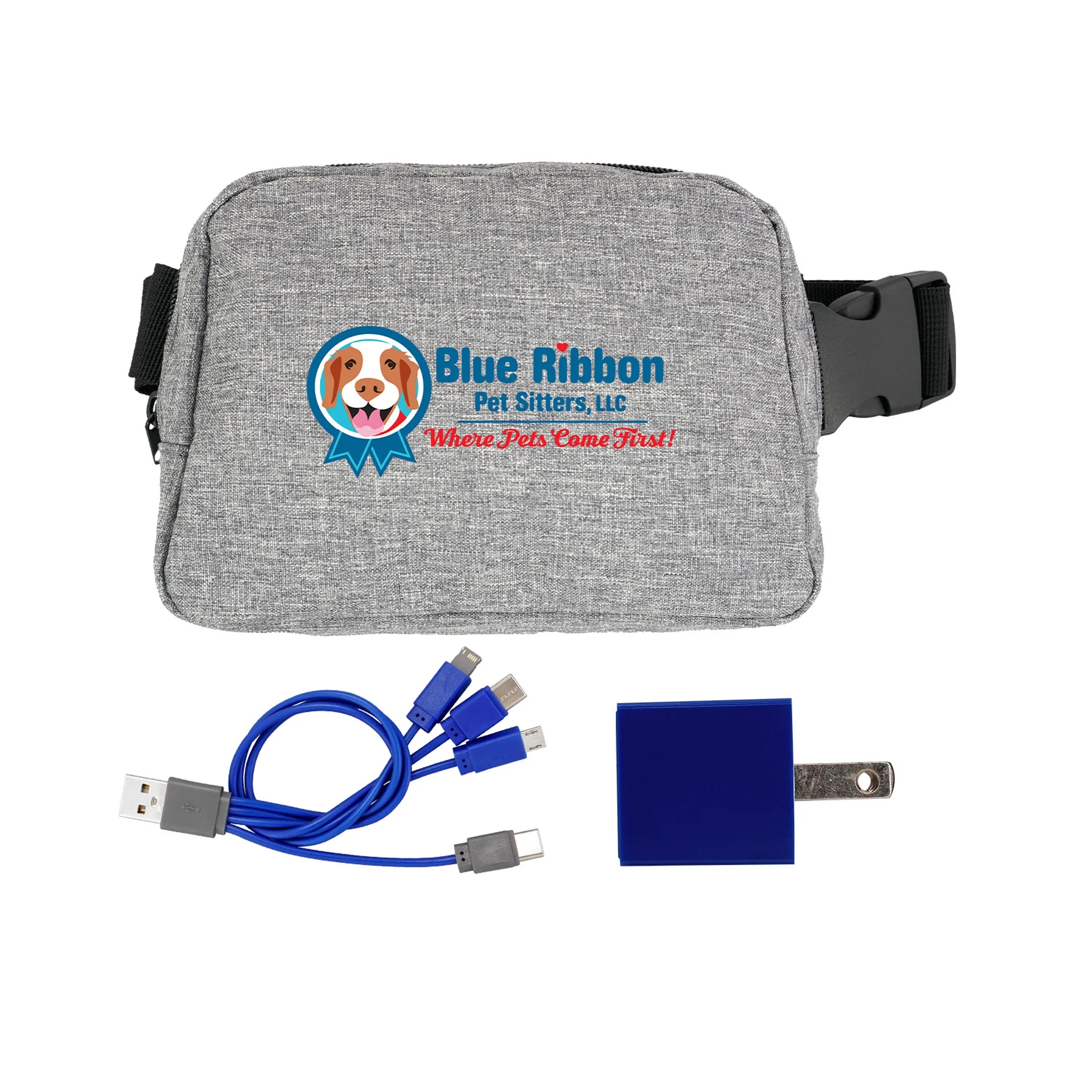 RECYCLED FANNY PACK WALL CHARGING SET 11