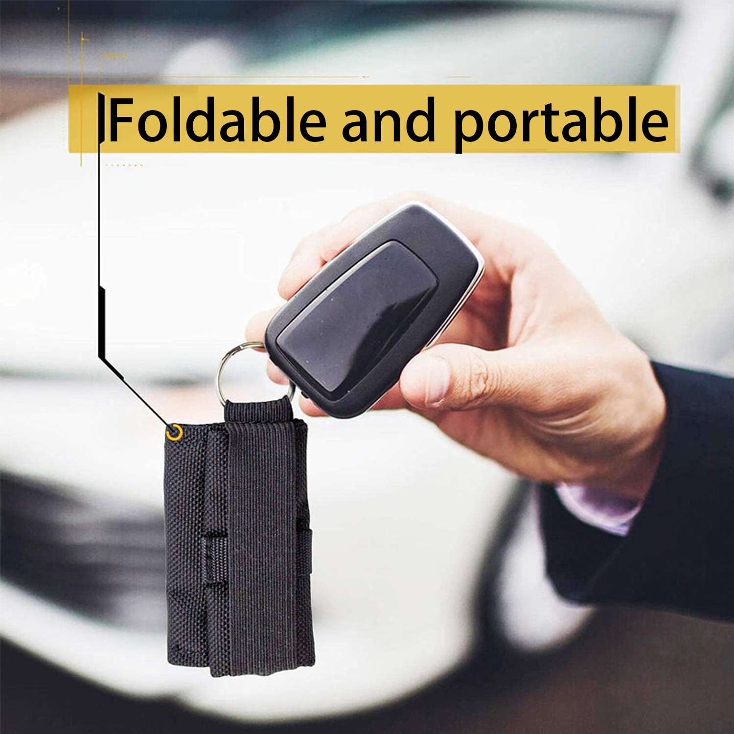 RFID Car Key Signal Blocking Anti-Theft Faraday Pouch 5