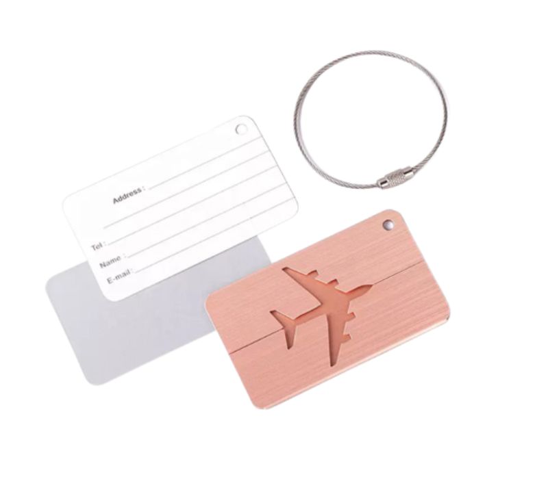 Aluminum Luggage Tag 4