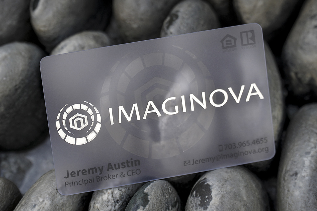 Translucent Plastic Business Cards 2