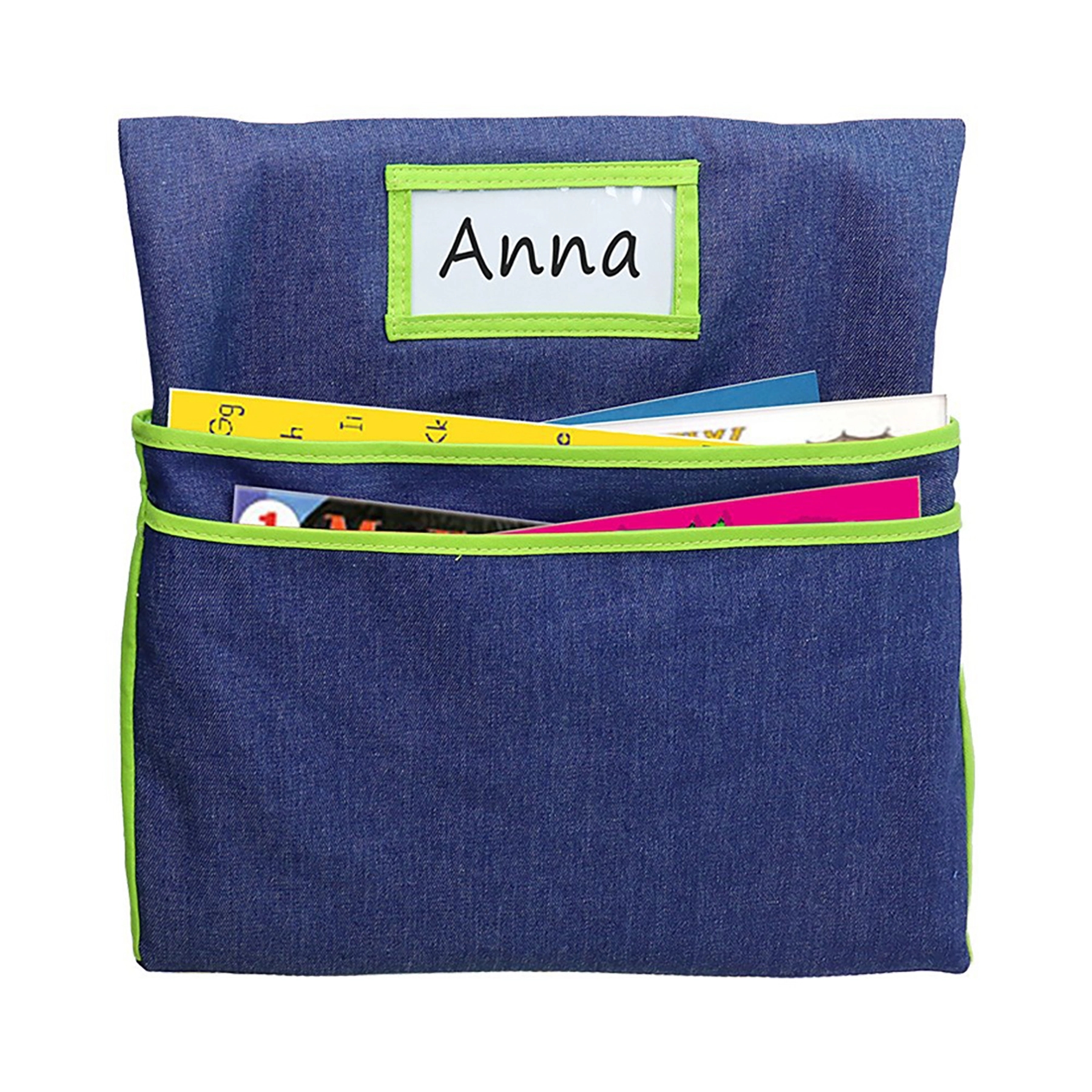 Chart Denim Storage Organizer For Chair 4