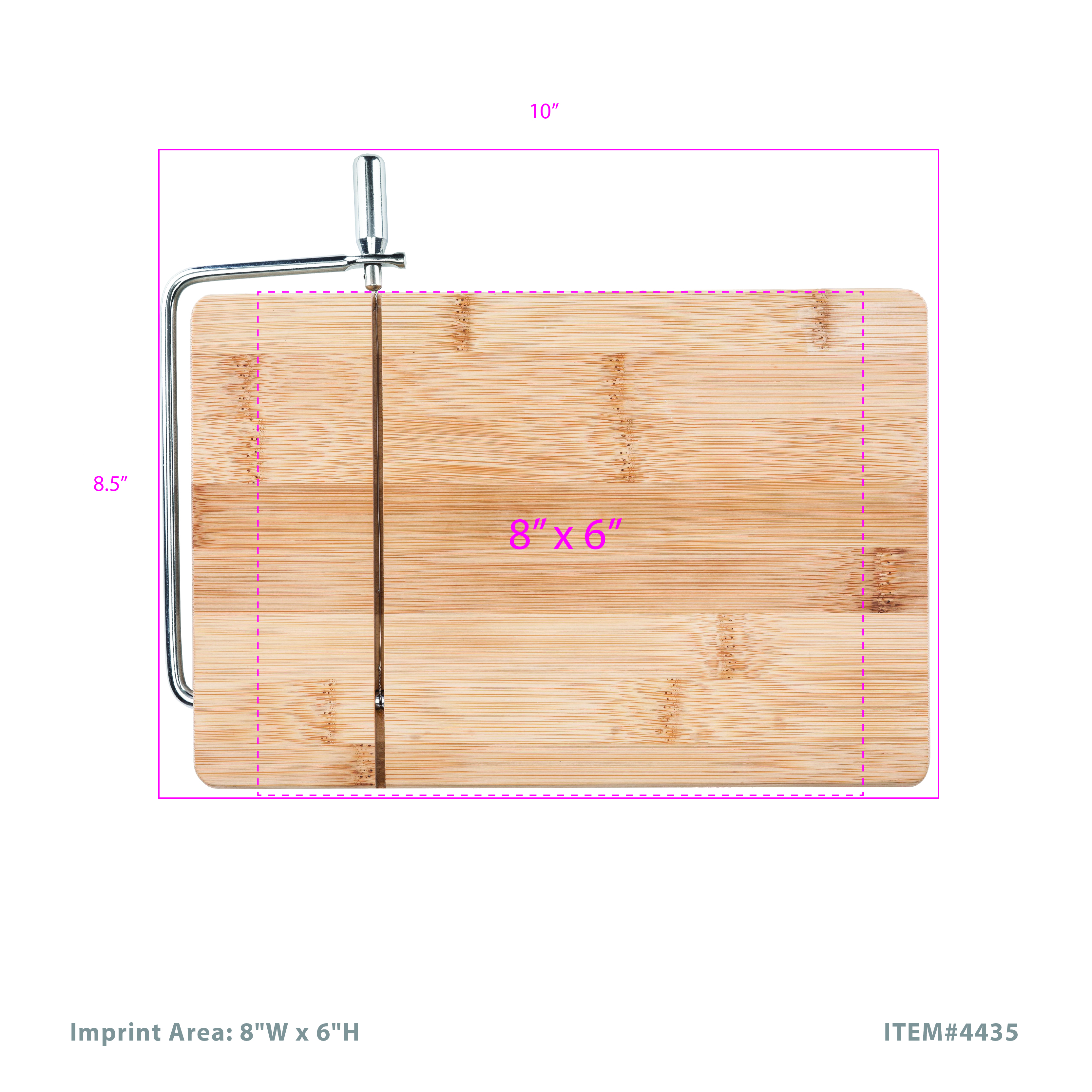 True® Wireslice Bamboo Cheese Slicing Board 2