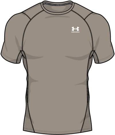 HeatGear Men's Compression Short Sleeve 6