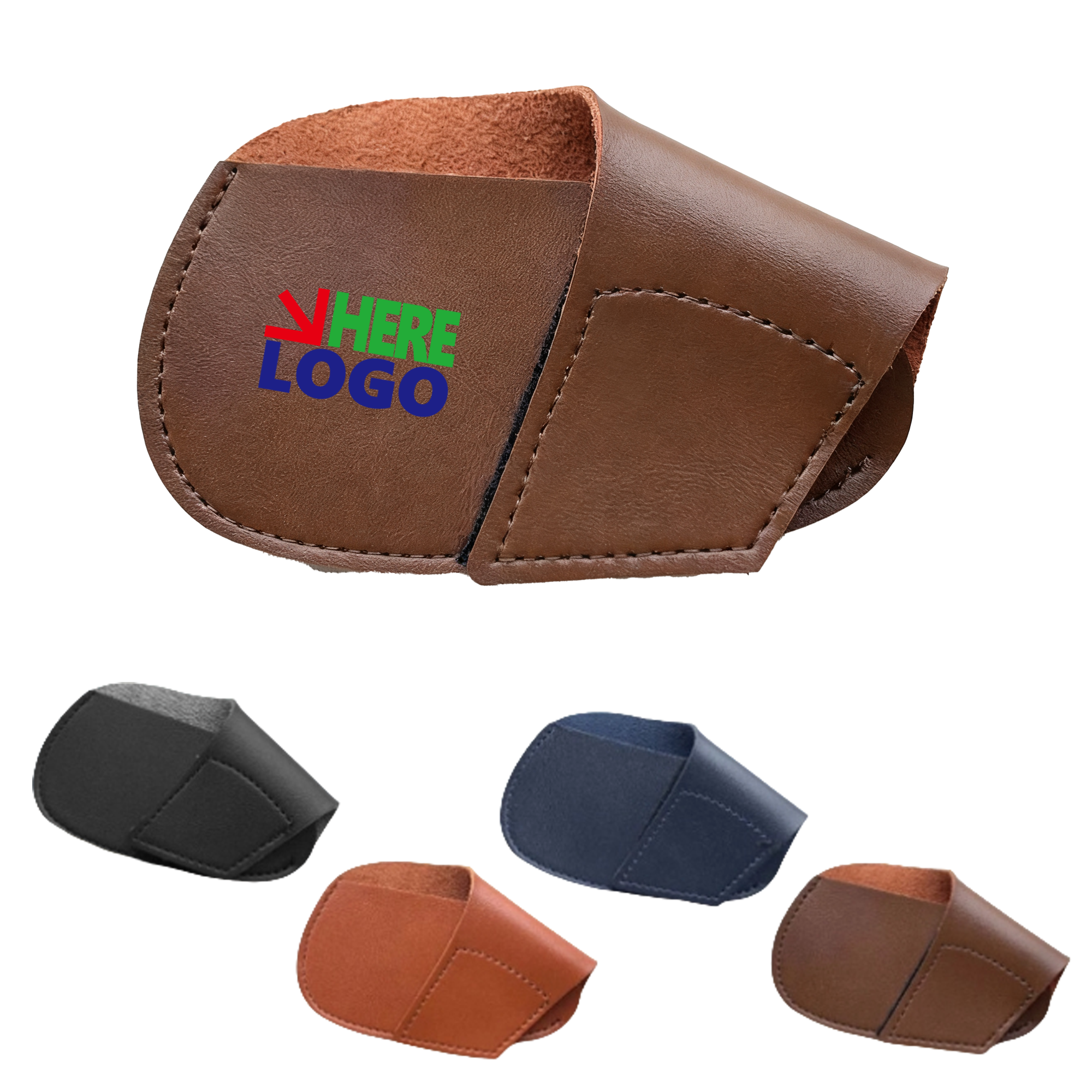 Leather Golf Club Cover Single Putter Protection Sleeve 2
