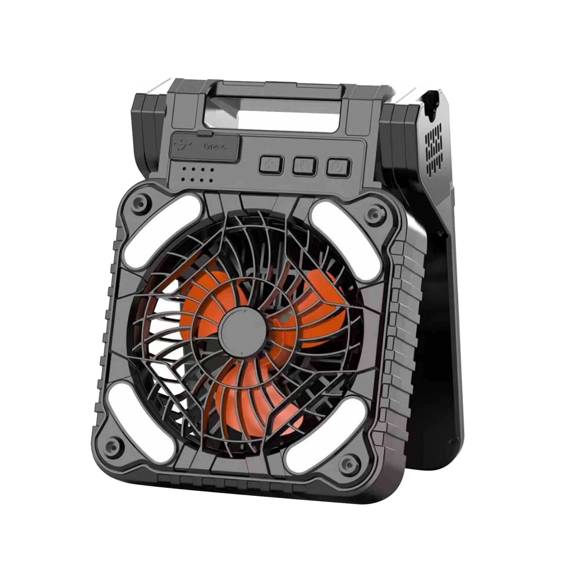Rechargeable Solar Camping Fan 3