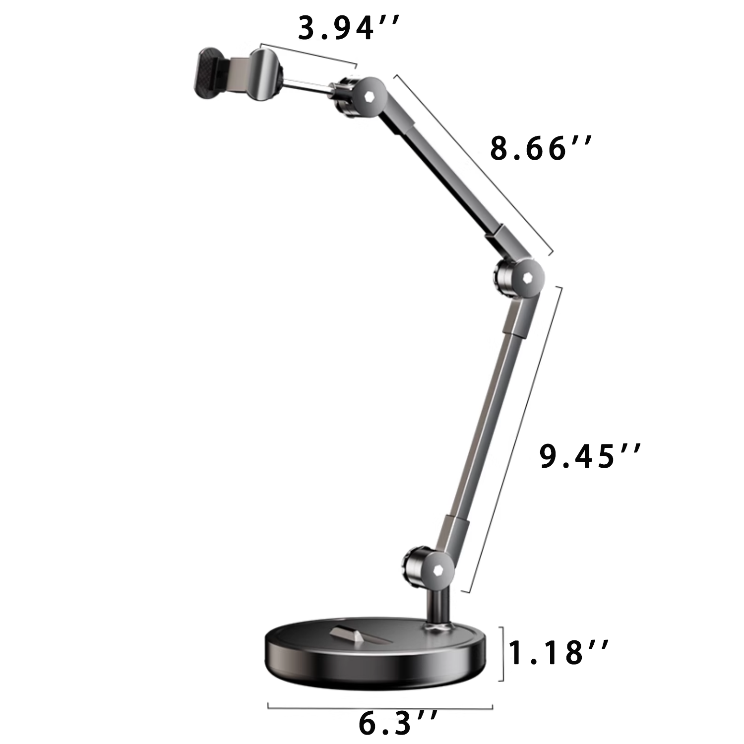 Retractable Metal Phone Desktop Holder 5