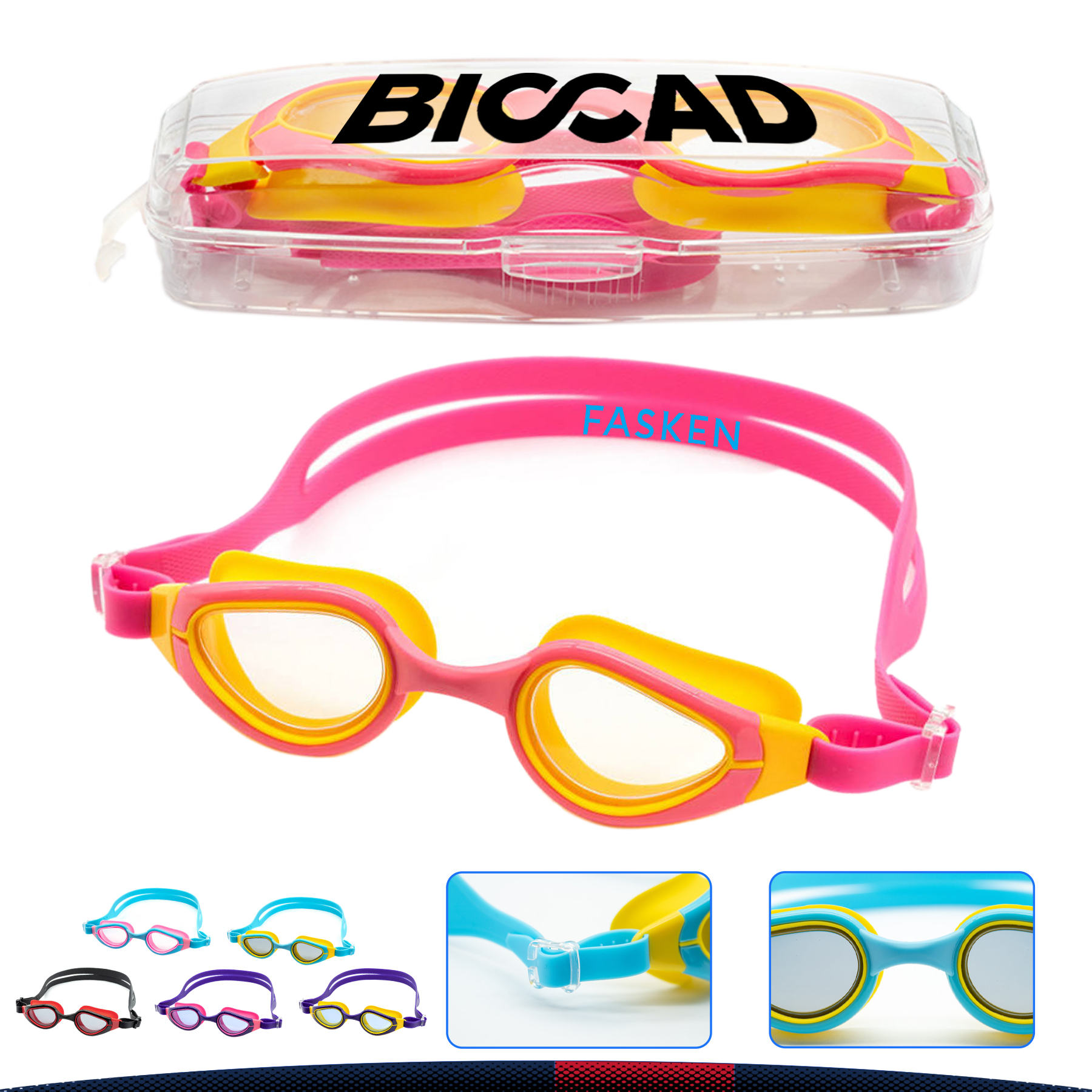 Tolut Kids Swimming Goggles 4