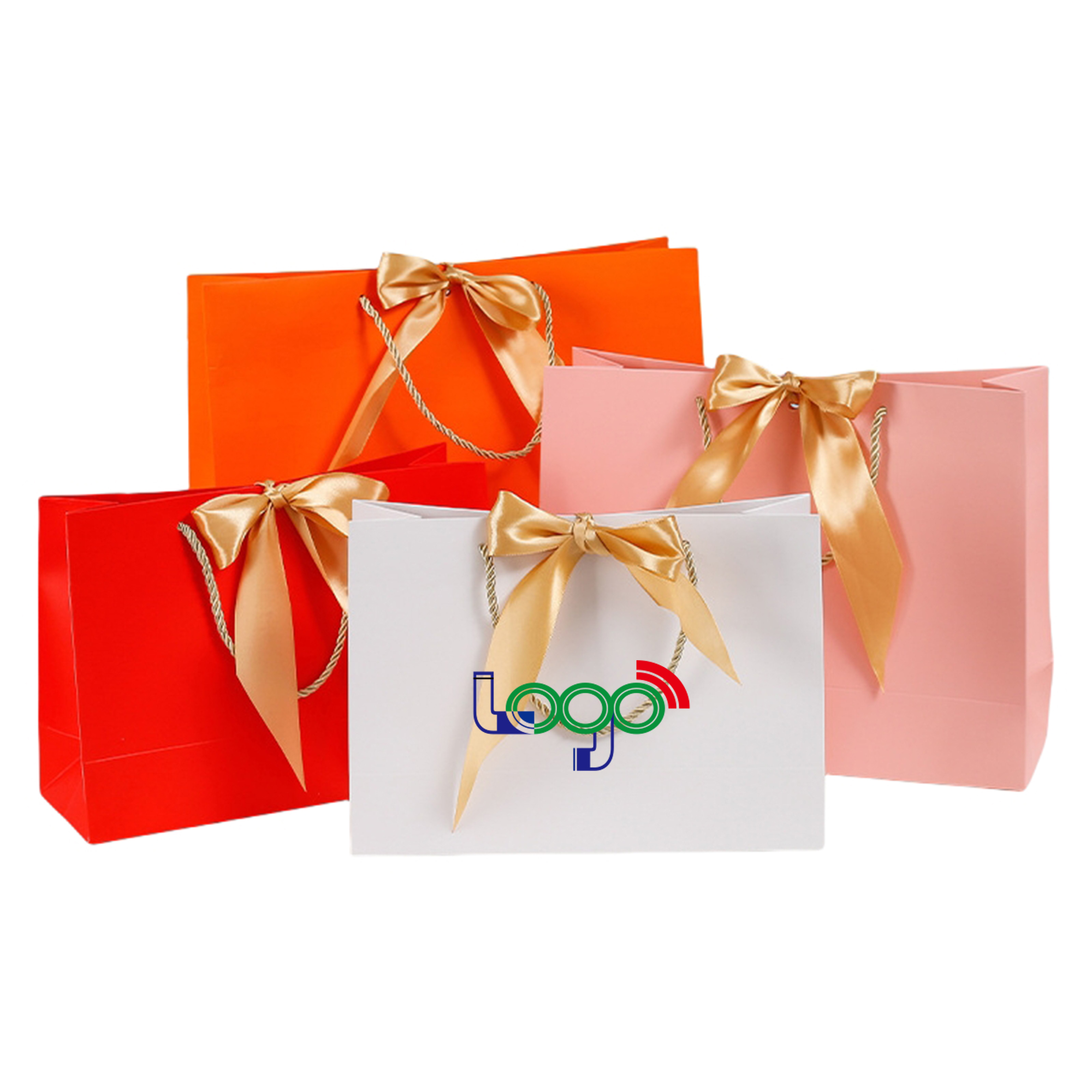 Gift Bags with Bow Ribbon Medium 2