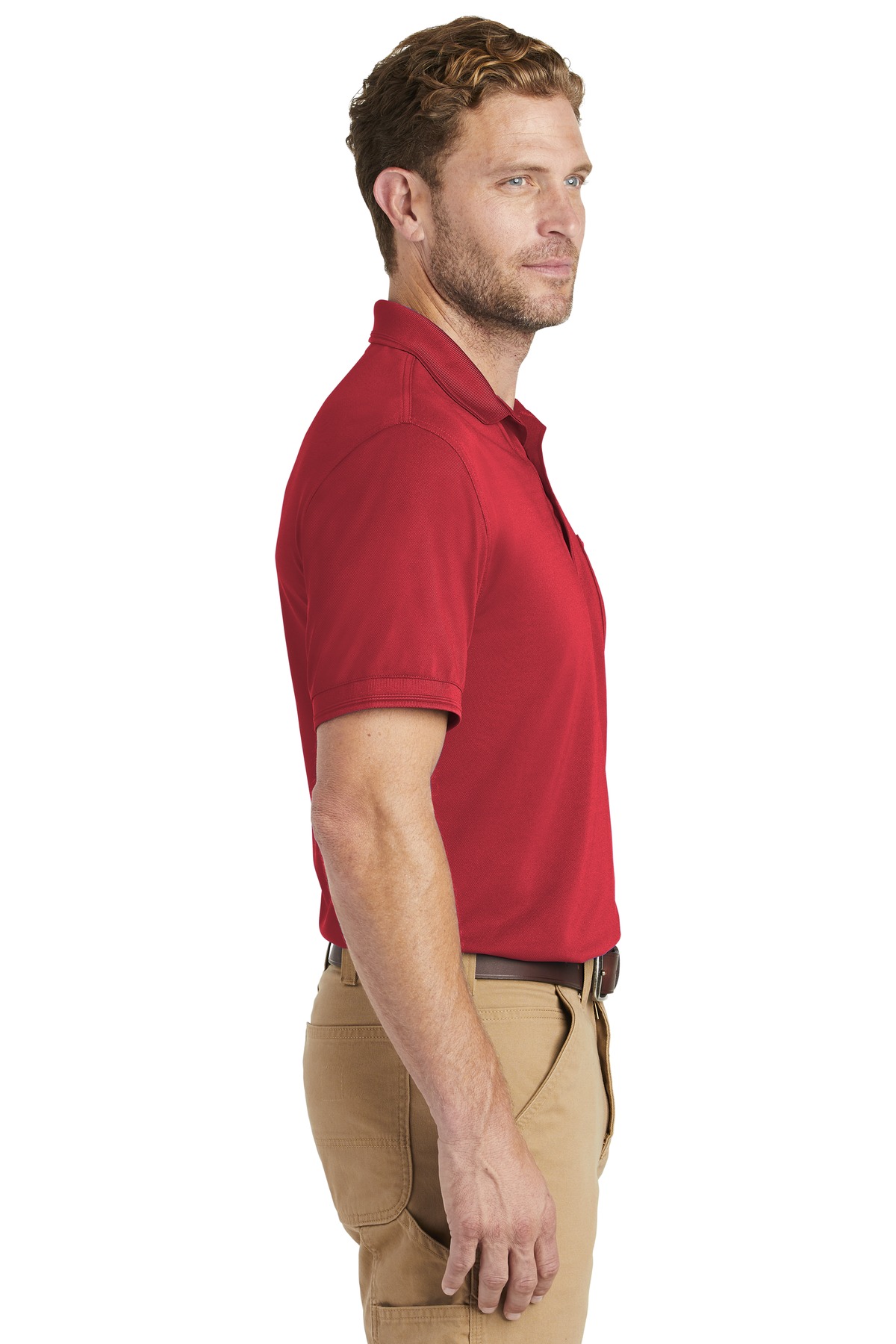 CornerStone® Industrial Snag-Proof Pique Pocket Polo 12